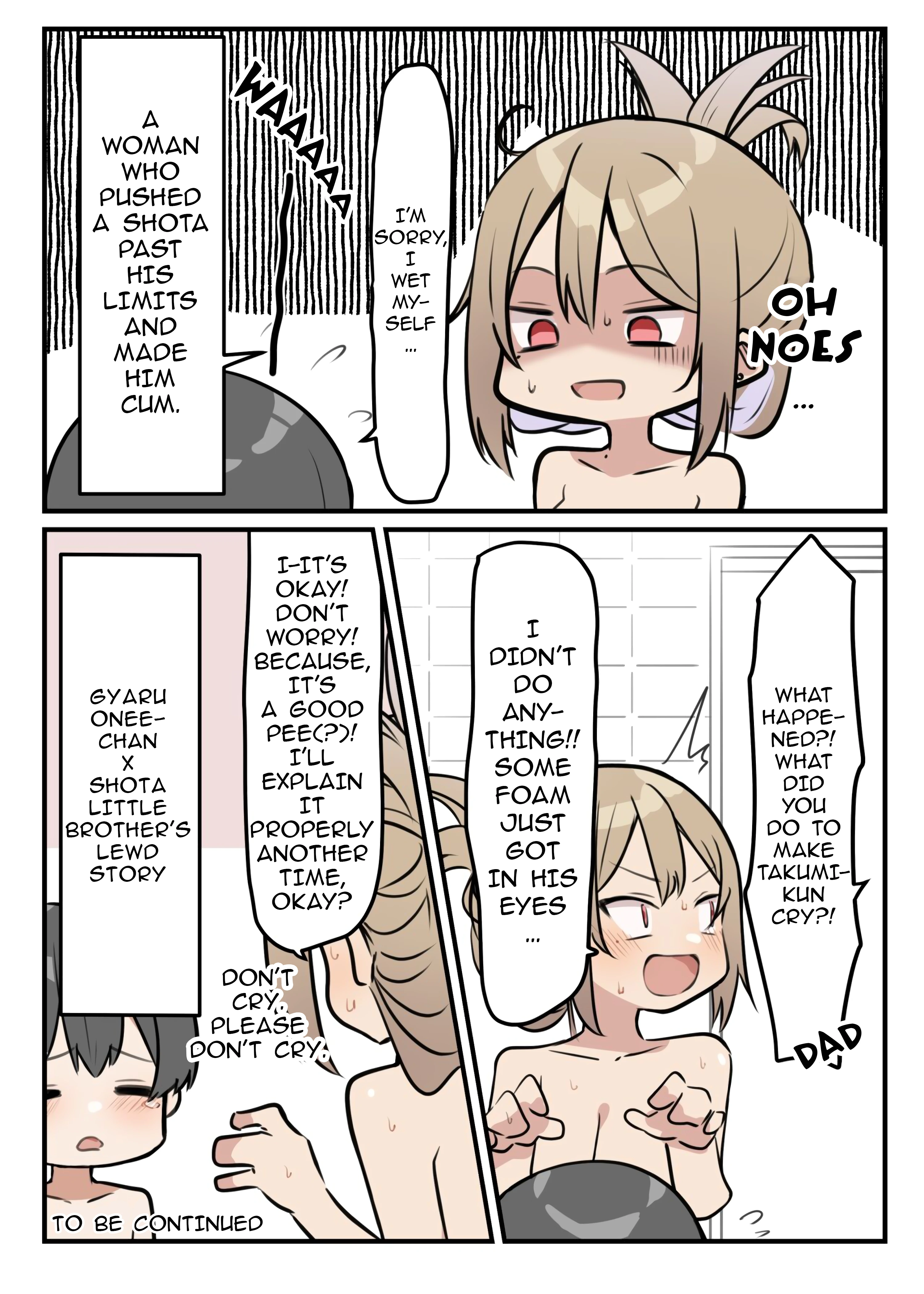 Gyaru JK Onee x Shota 1-2 porn comic picture 13