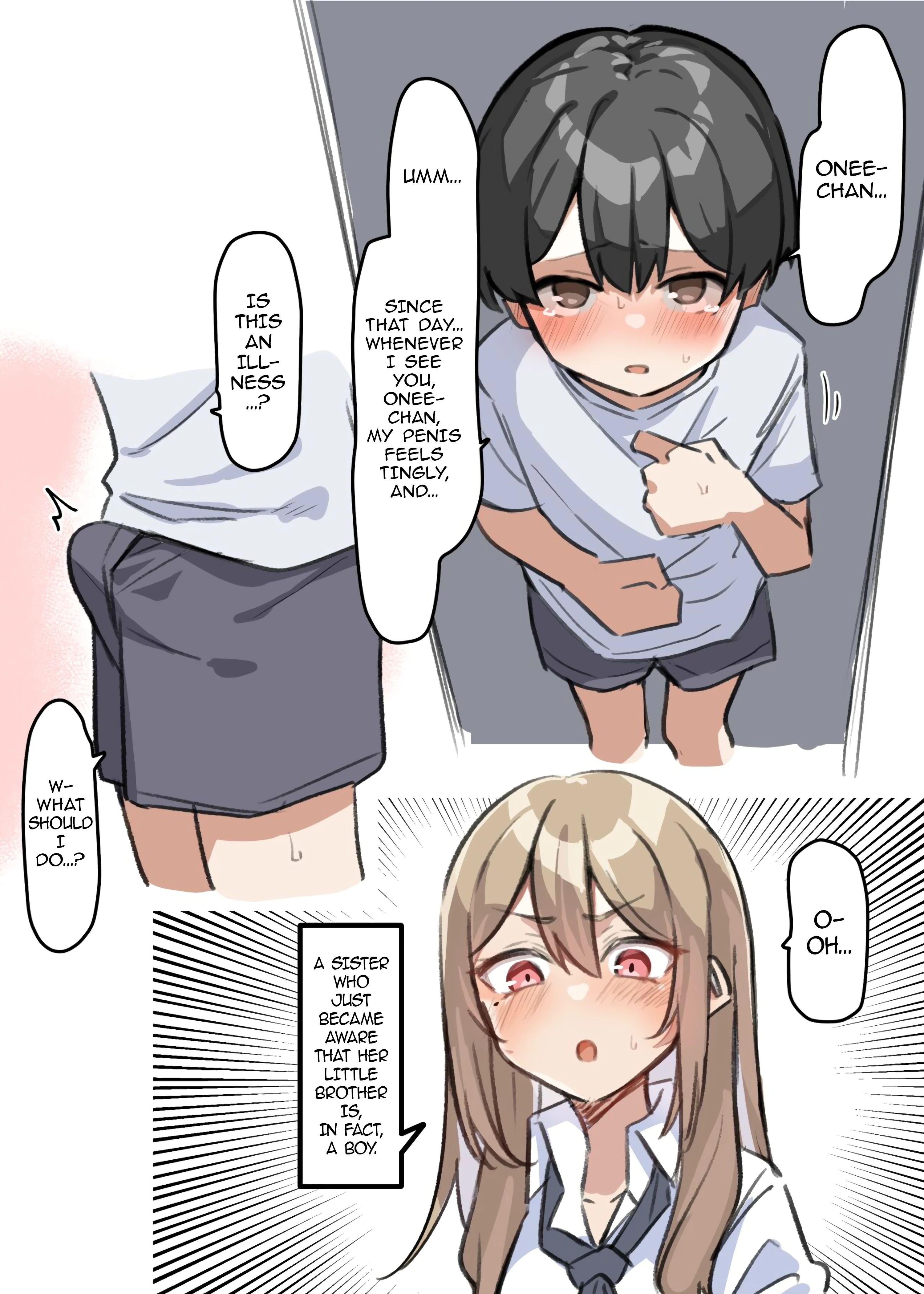 Gyaru JK Onee x Shota 1-2 porn comic picture 19