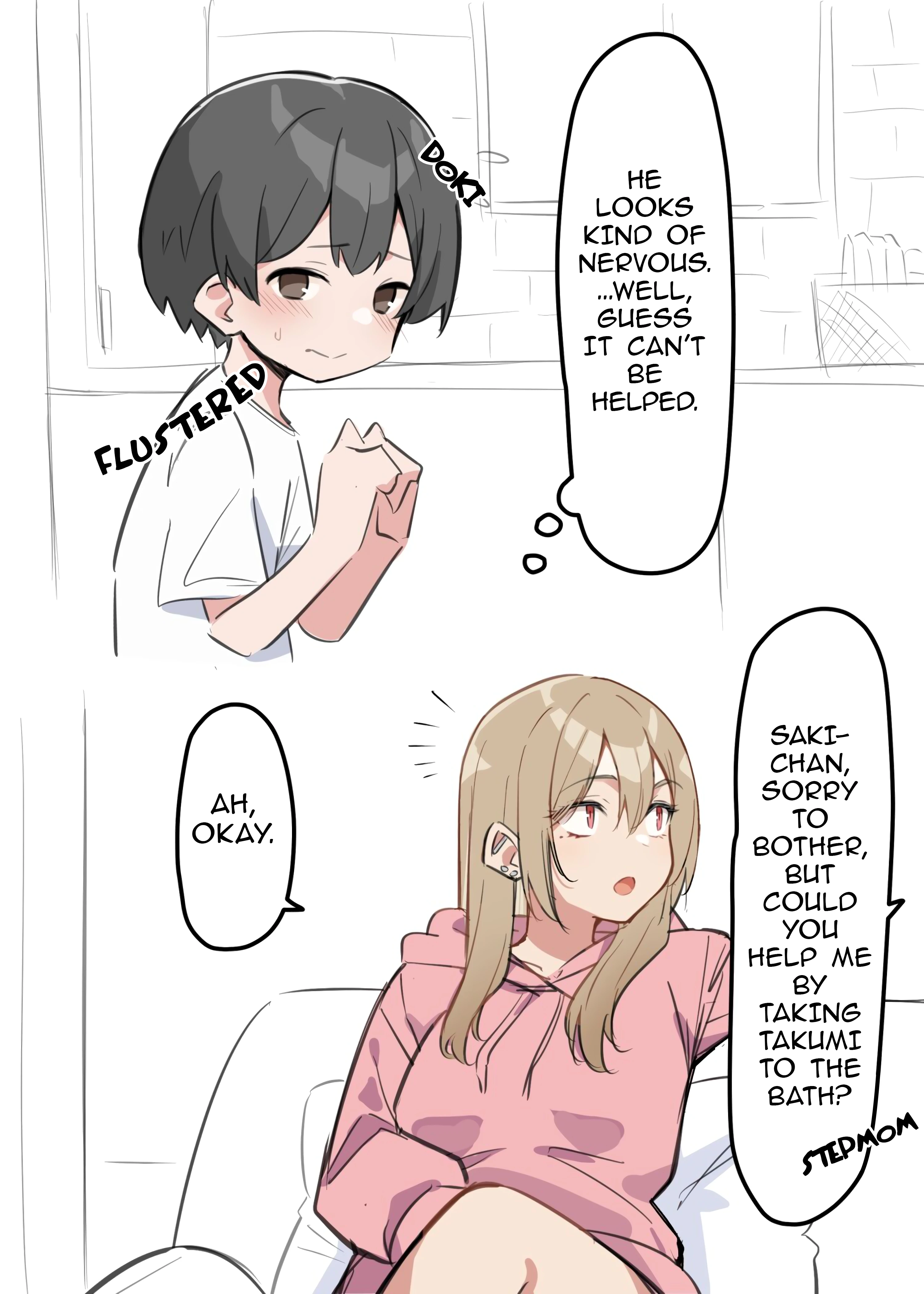 Gyaru JK Onee x Shota 1-2 porn comic picture 2