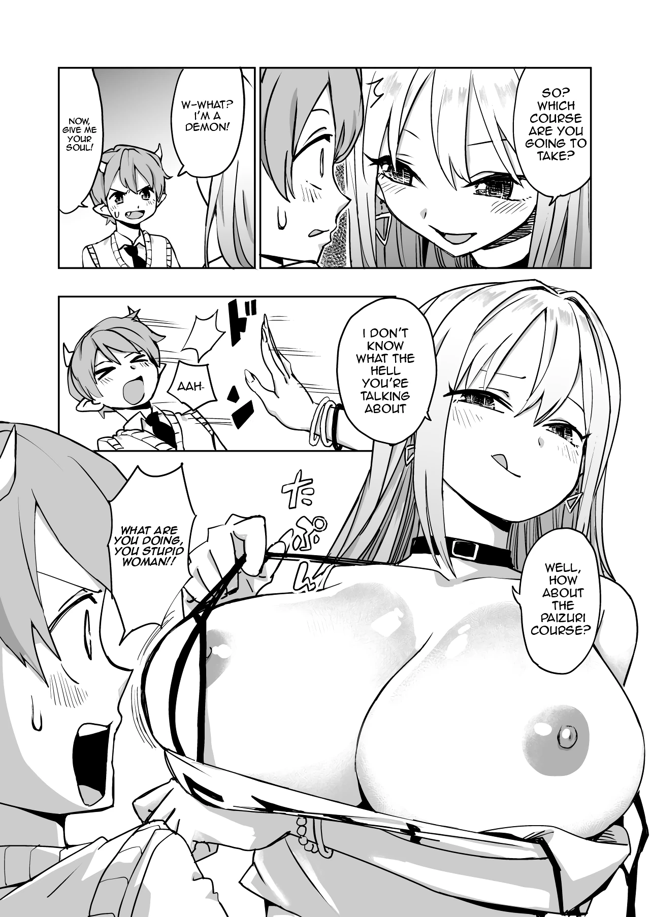 Gyaru's Demon Extermination porn comic picture 2
