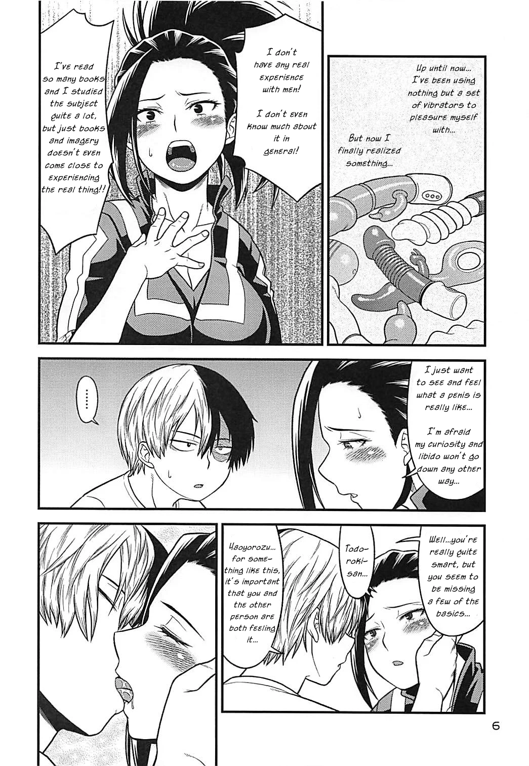 H-ERO!! 4 Yaoyorozu_ Coming porn comic picture 5