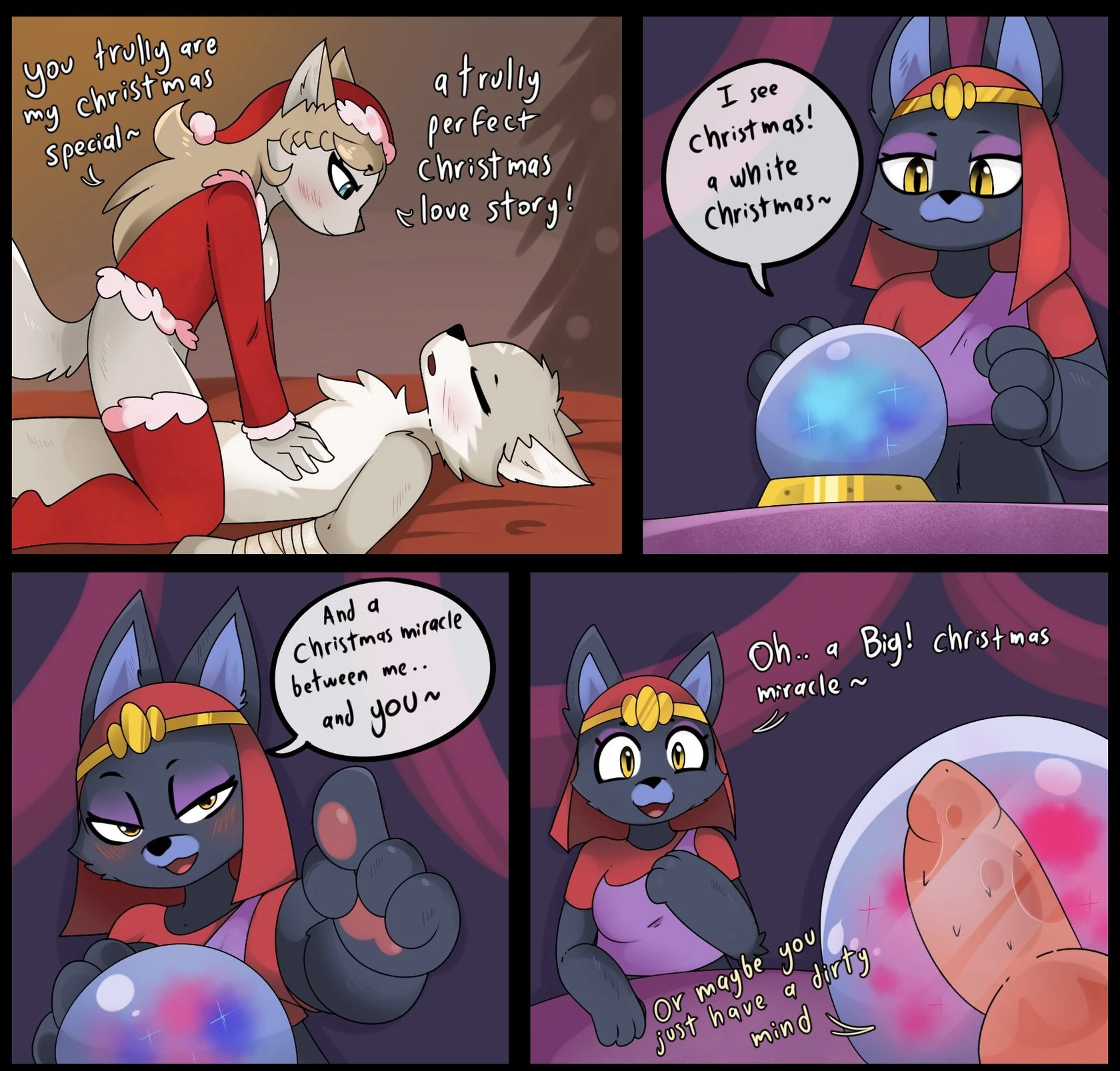 Haiiroyuki Christmas Special Time Of Giving porn comic picture 4