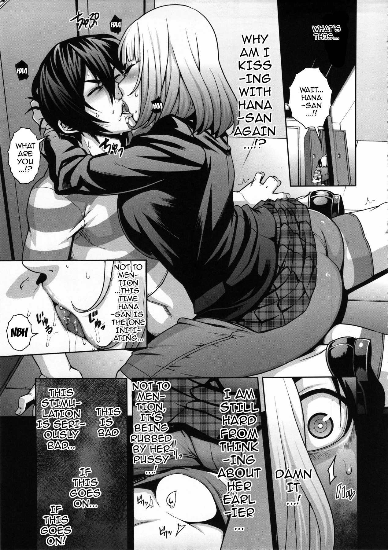 Hana x Hana porn comic picture 4