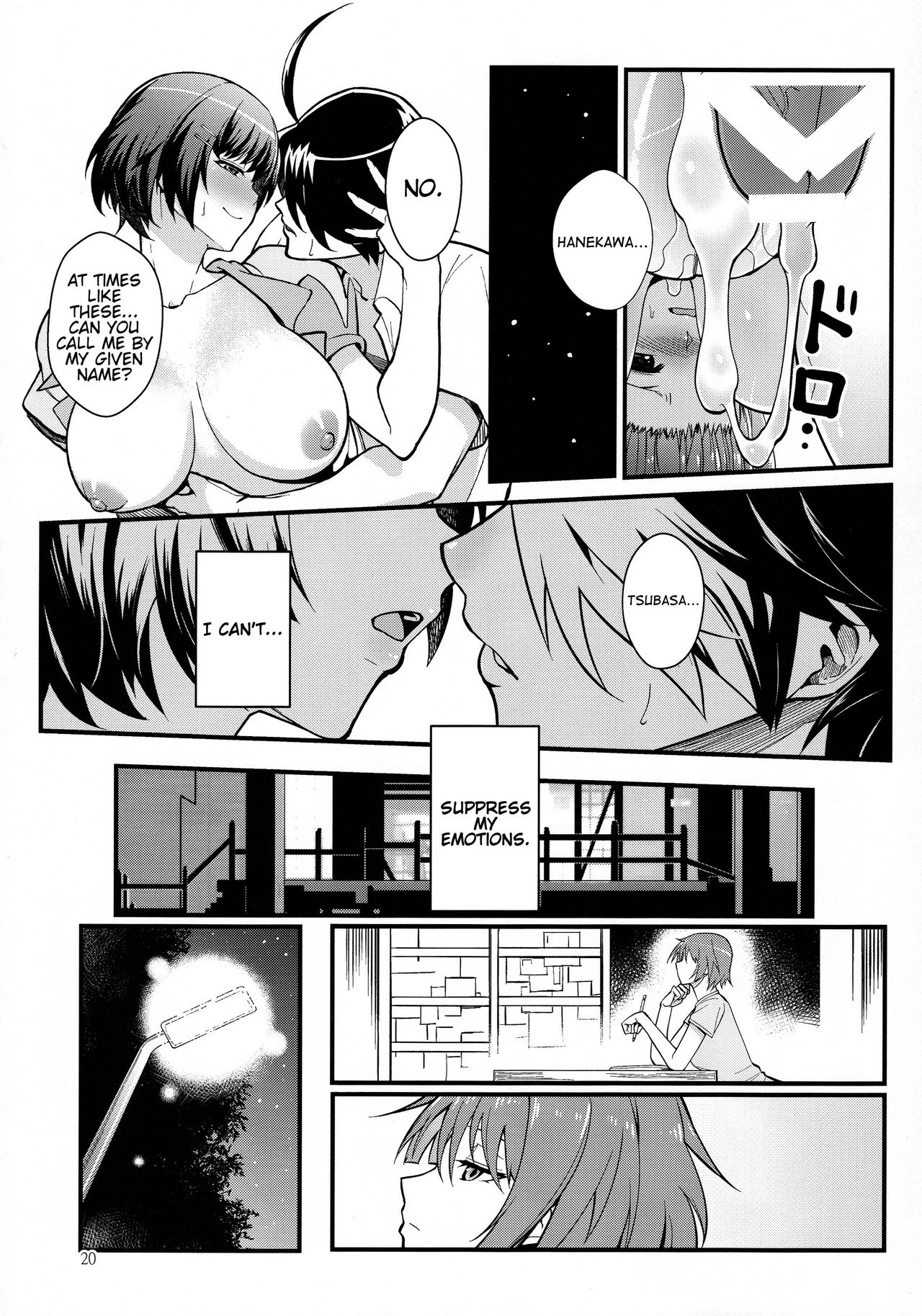 Hanekawa WHITE porn comic picture 18