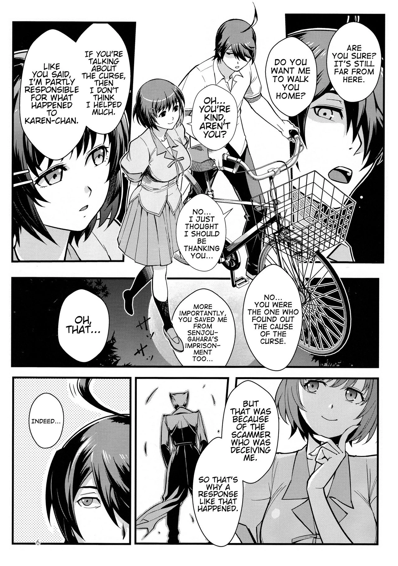 Hanekawa WHITE porn comic picture 4
