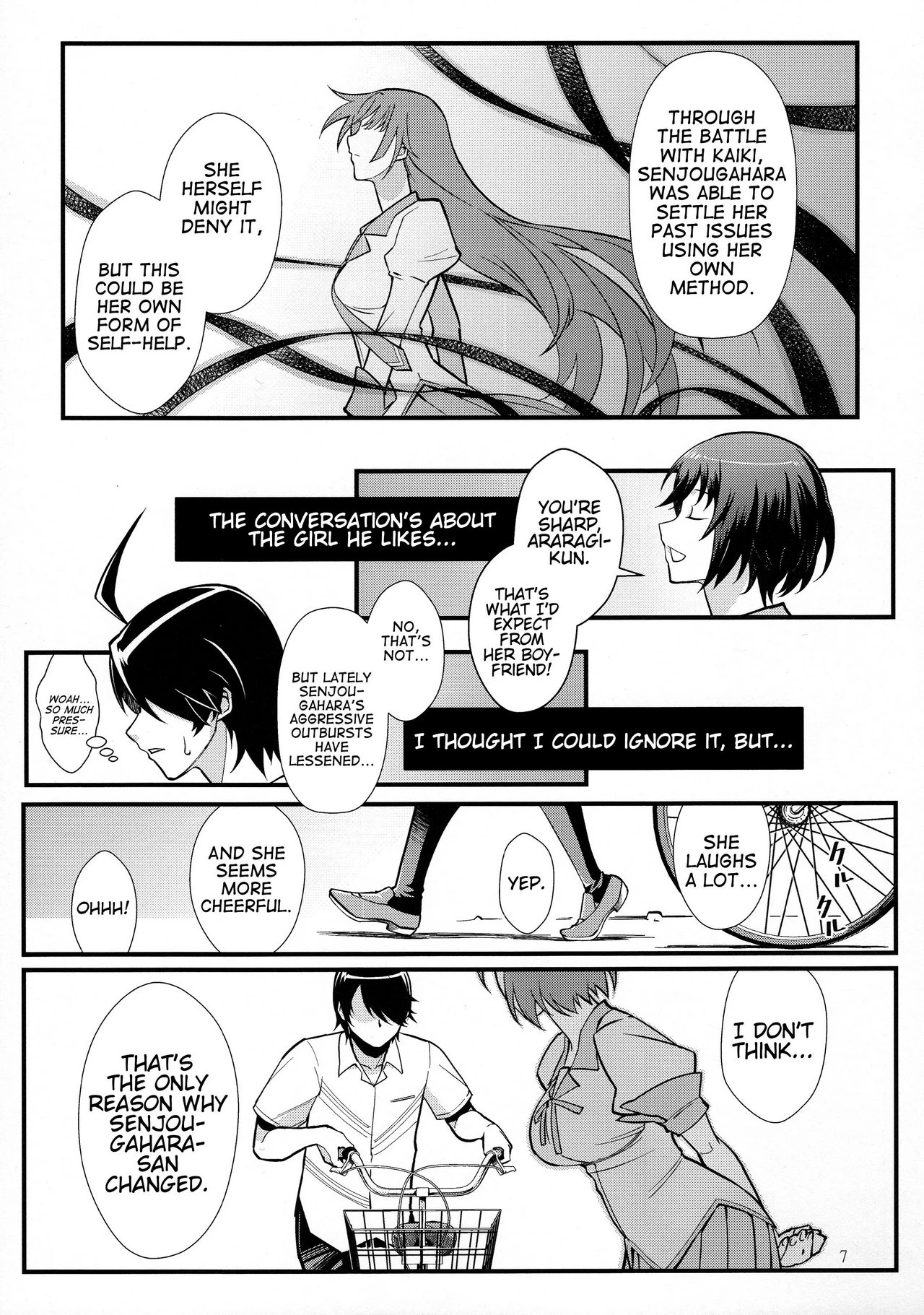 Hanekawa WHITE porn comic picture 5
