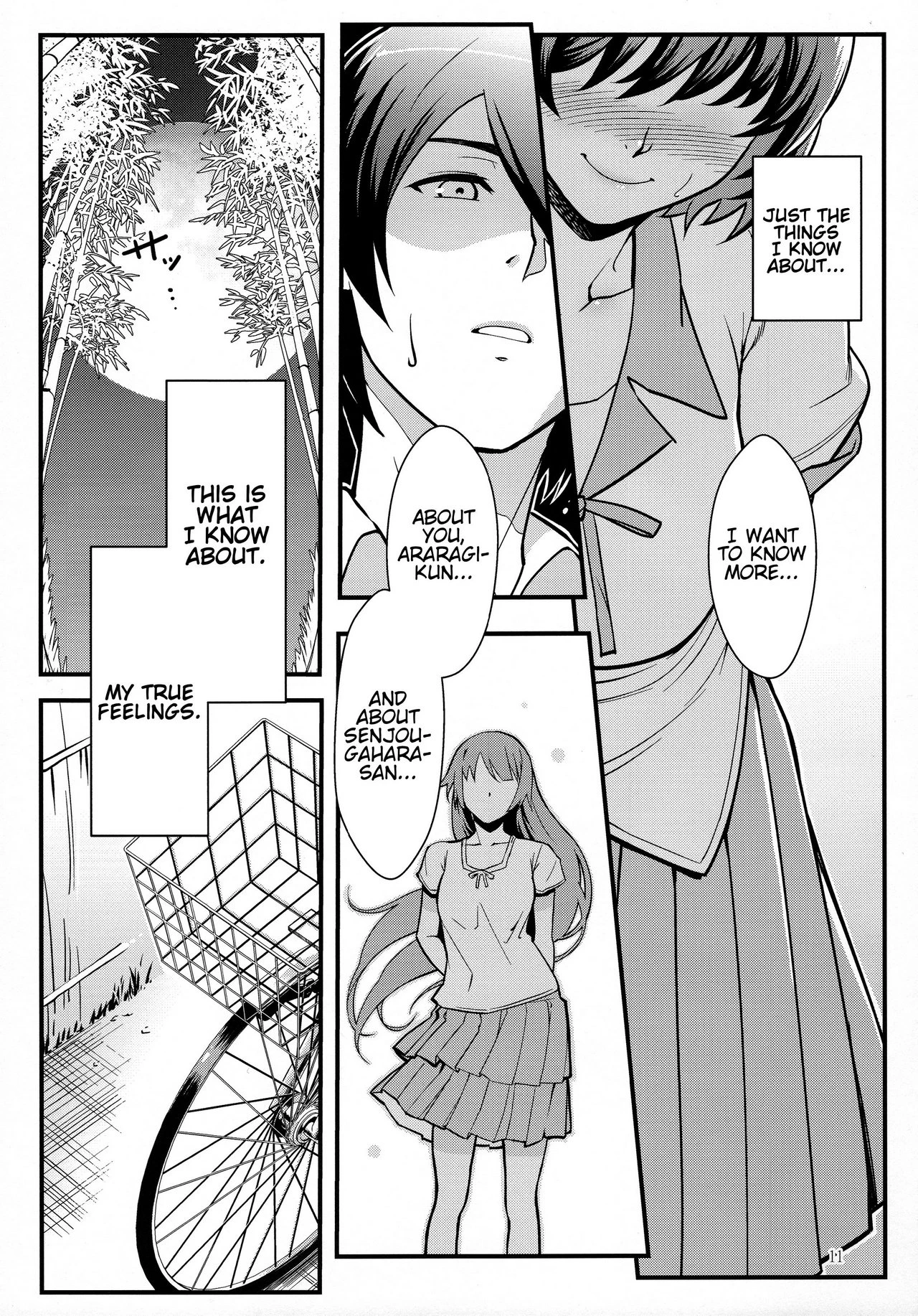 Hanekawa WHITE porn comic picture 9