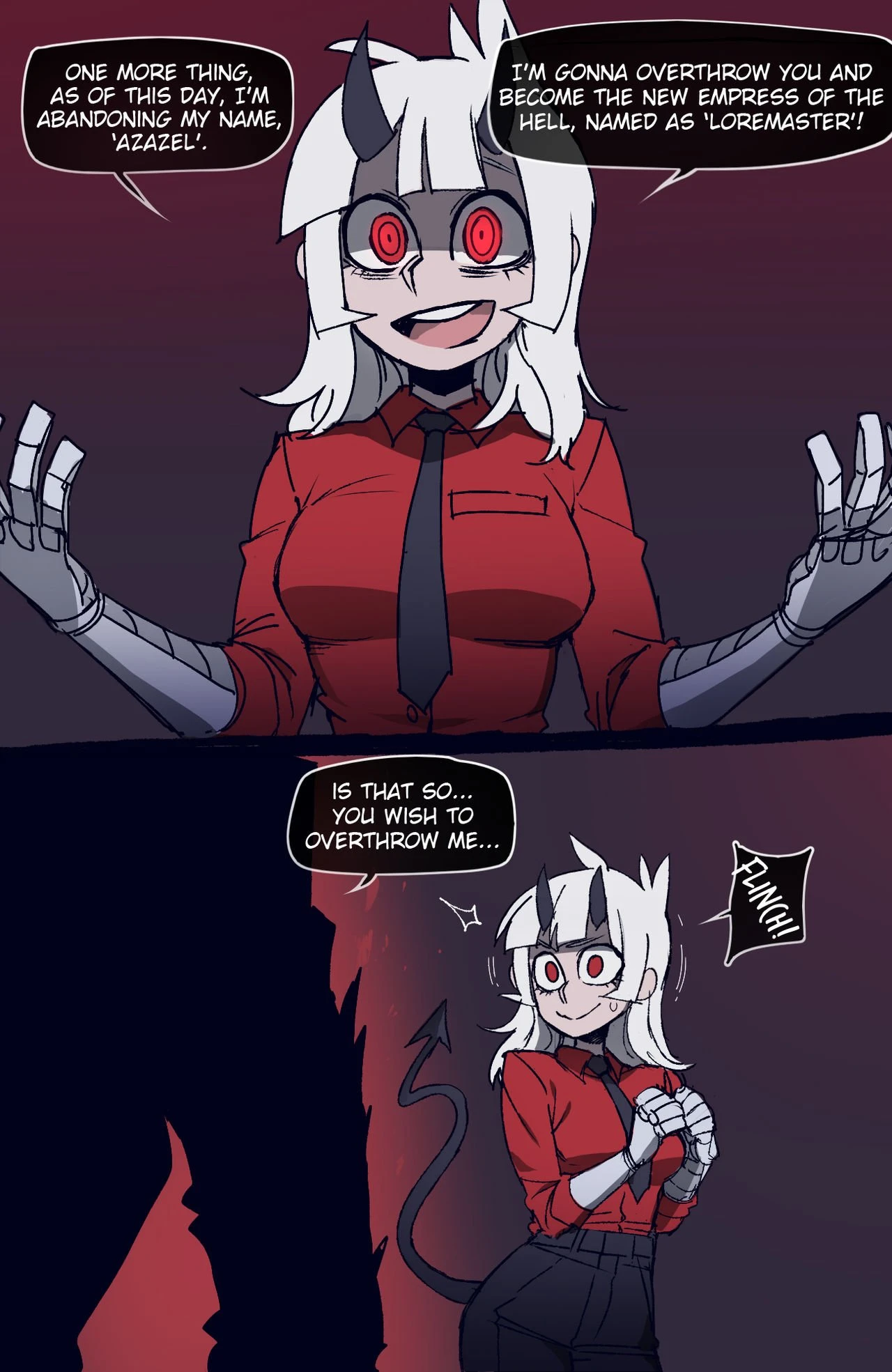 Helltaker (06/2021 reward) porn comic picture 2
