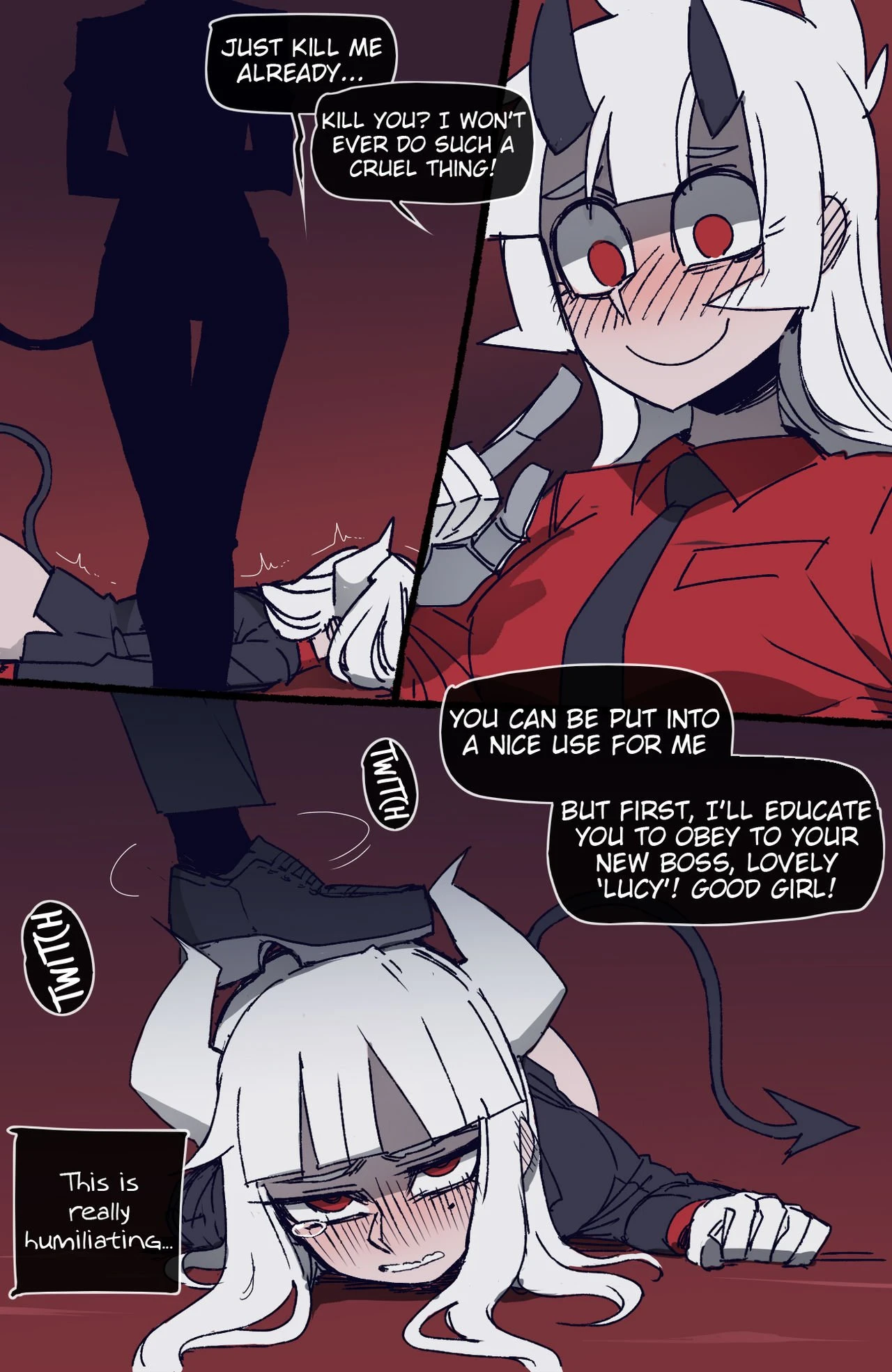 Helltaker (06/2021 reward) porn comic picture 7