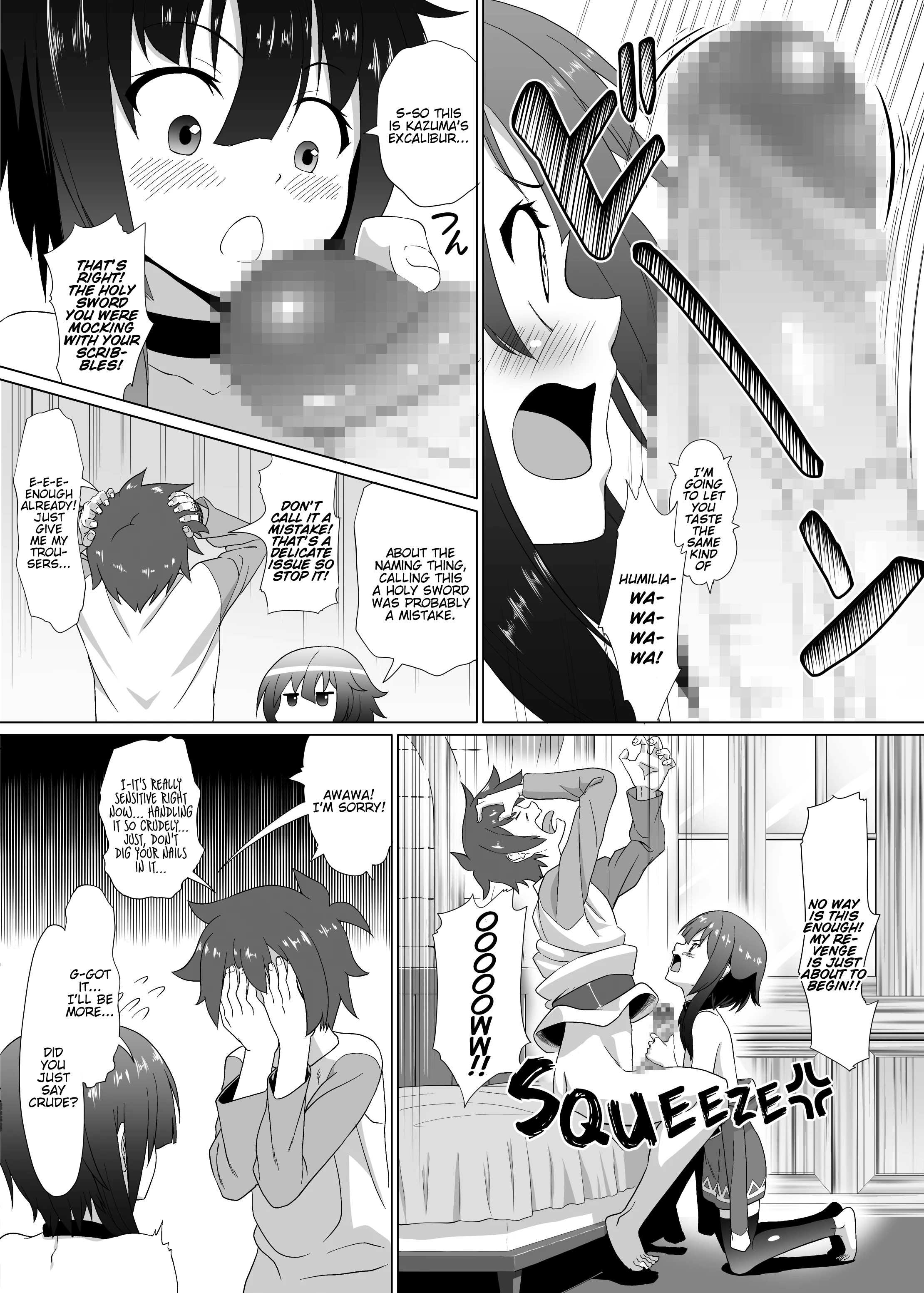 Help to this Lovely Flat Chest! porn comic picture 11