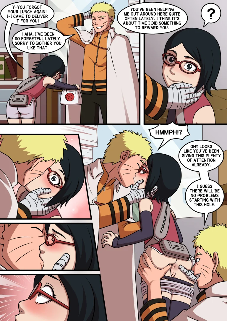 Helpful Little Uchiha porn comic picture 1