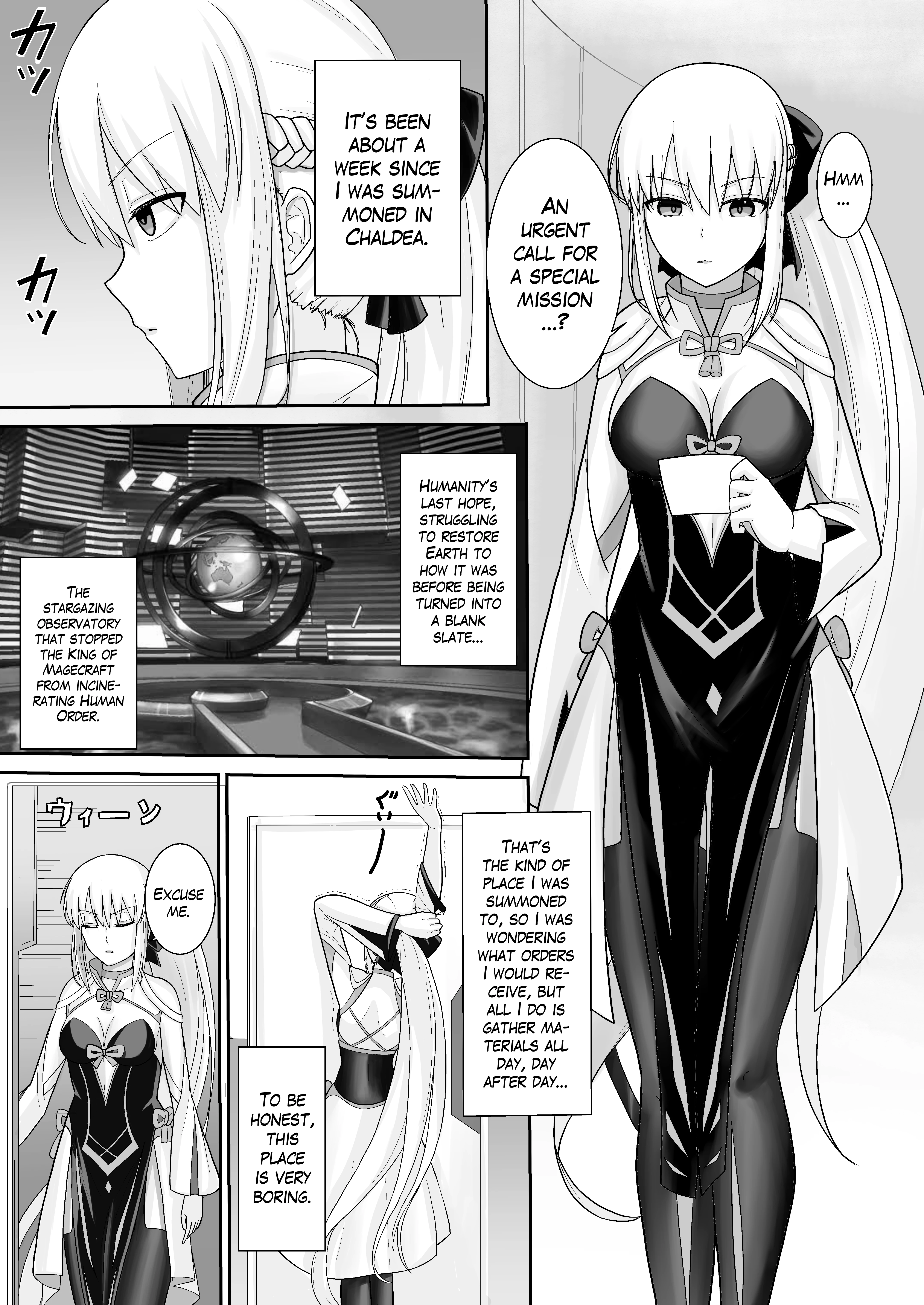 Her Majesty Morgan's Special Mission porn comic picture 2