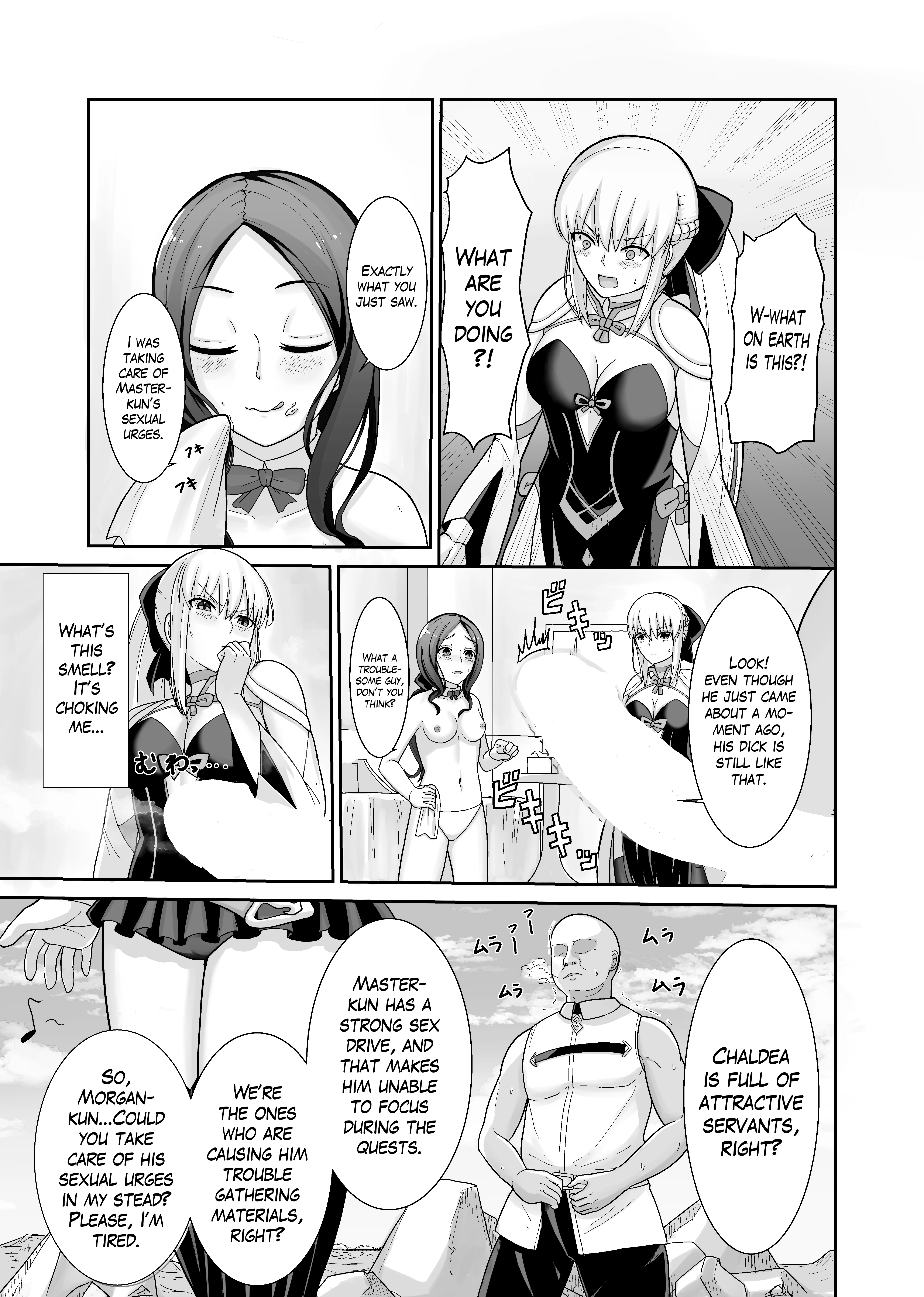 Her Majesty Morgan's Special Mission porn comic picture 4