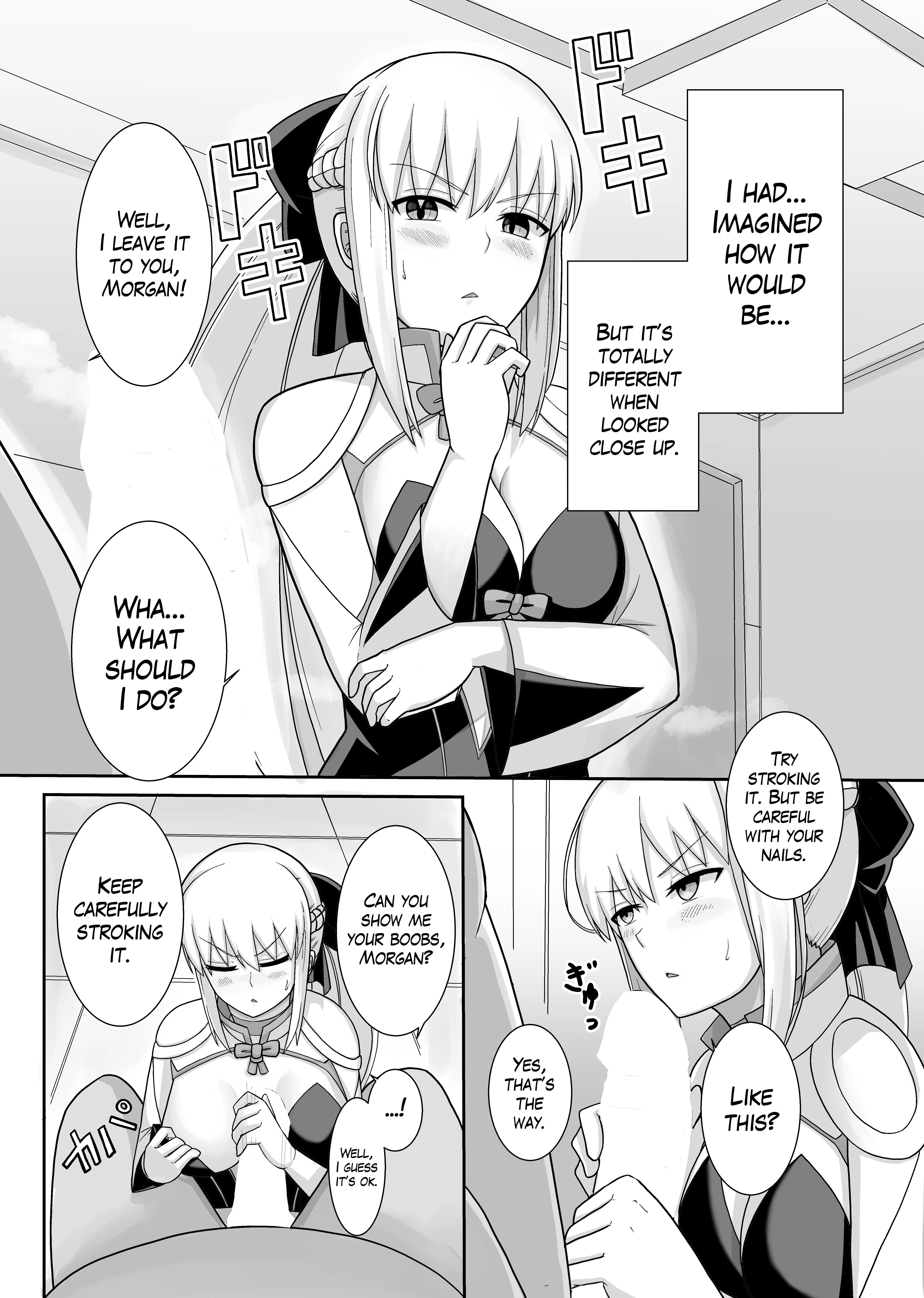 Her Majesty Morgan's Special Mission porn comic picture 6