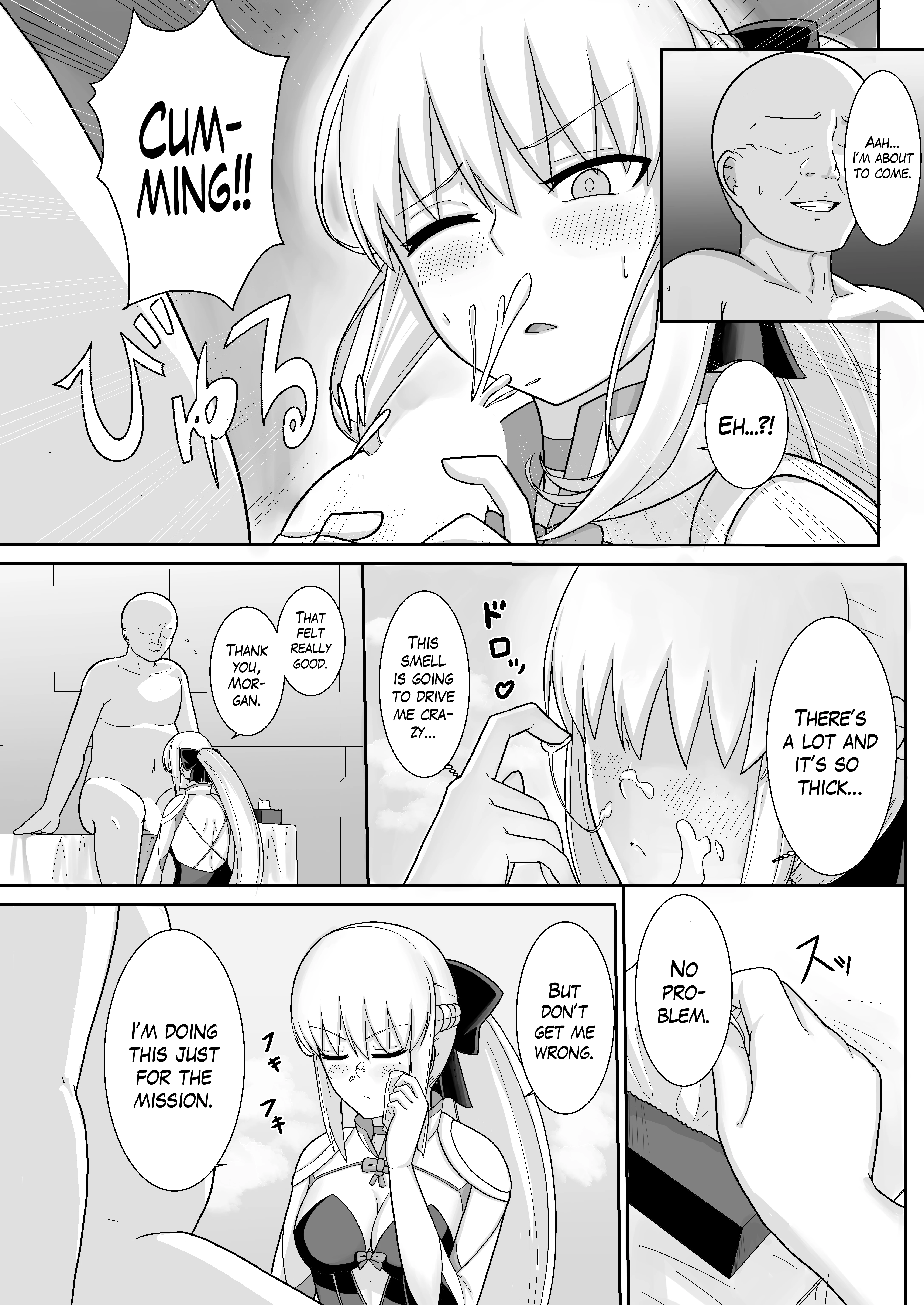 Her Majesty Morgan's Special Mission porn comic picture 7