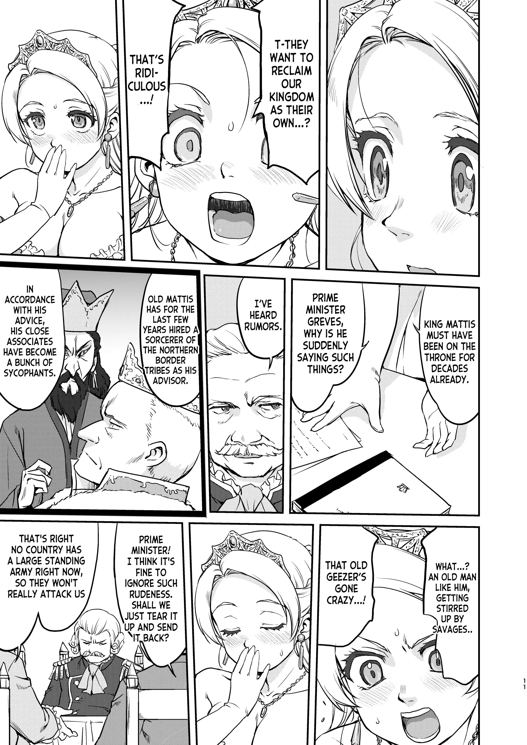 Her Majesty the Queen's surrender porn comic picture 11