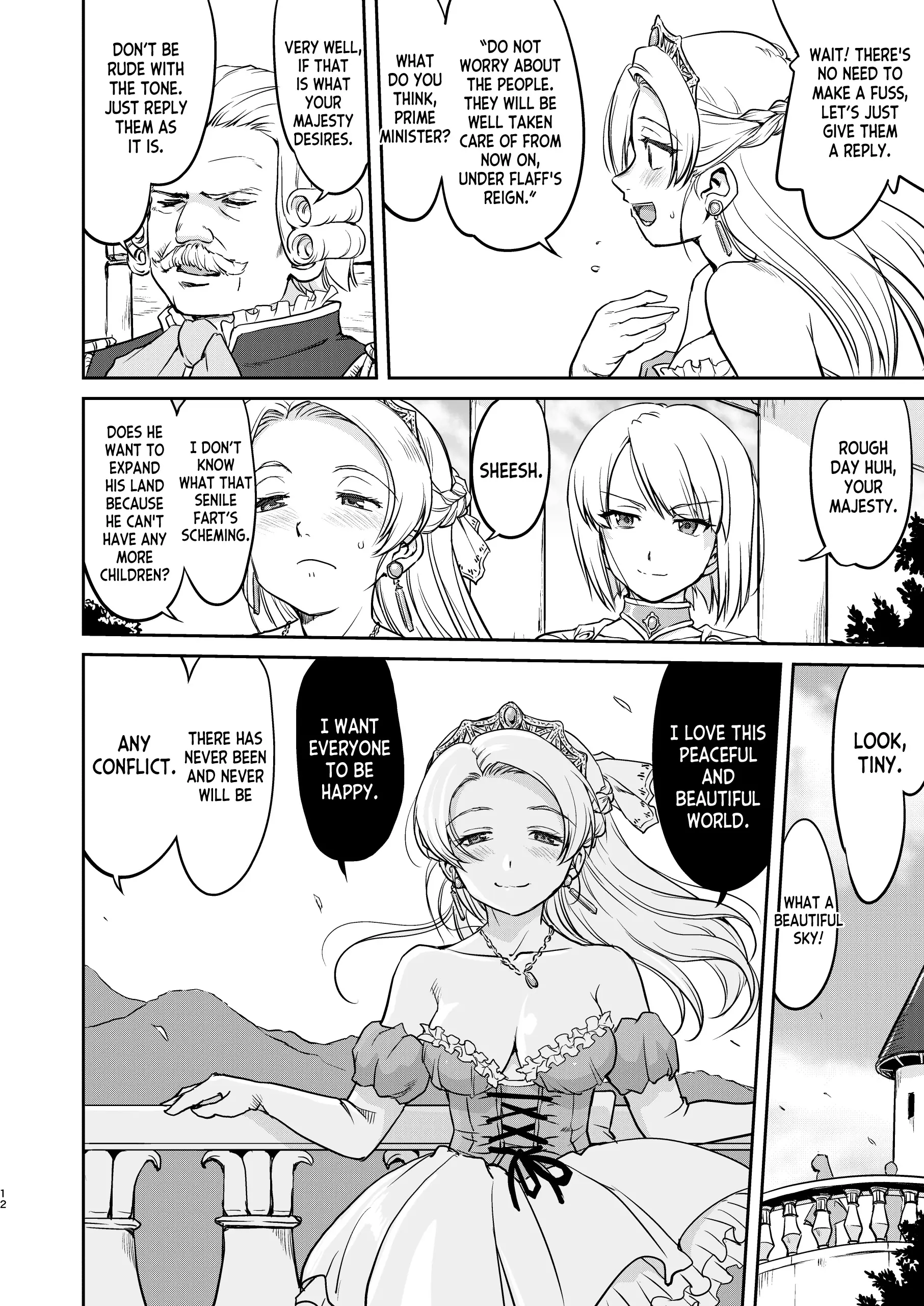 Her Majesty the Queen's surrender porn comic picture 12