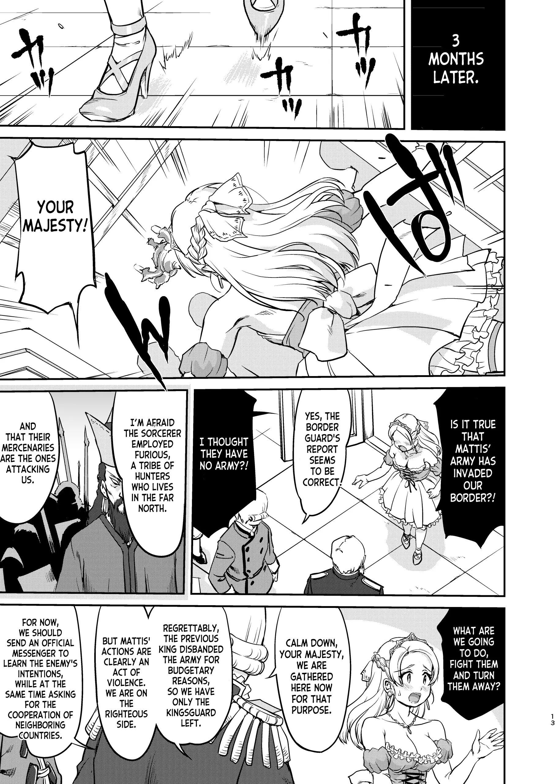 Her Majesty the Queen's surrender porn comic picture 13
