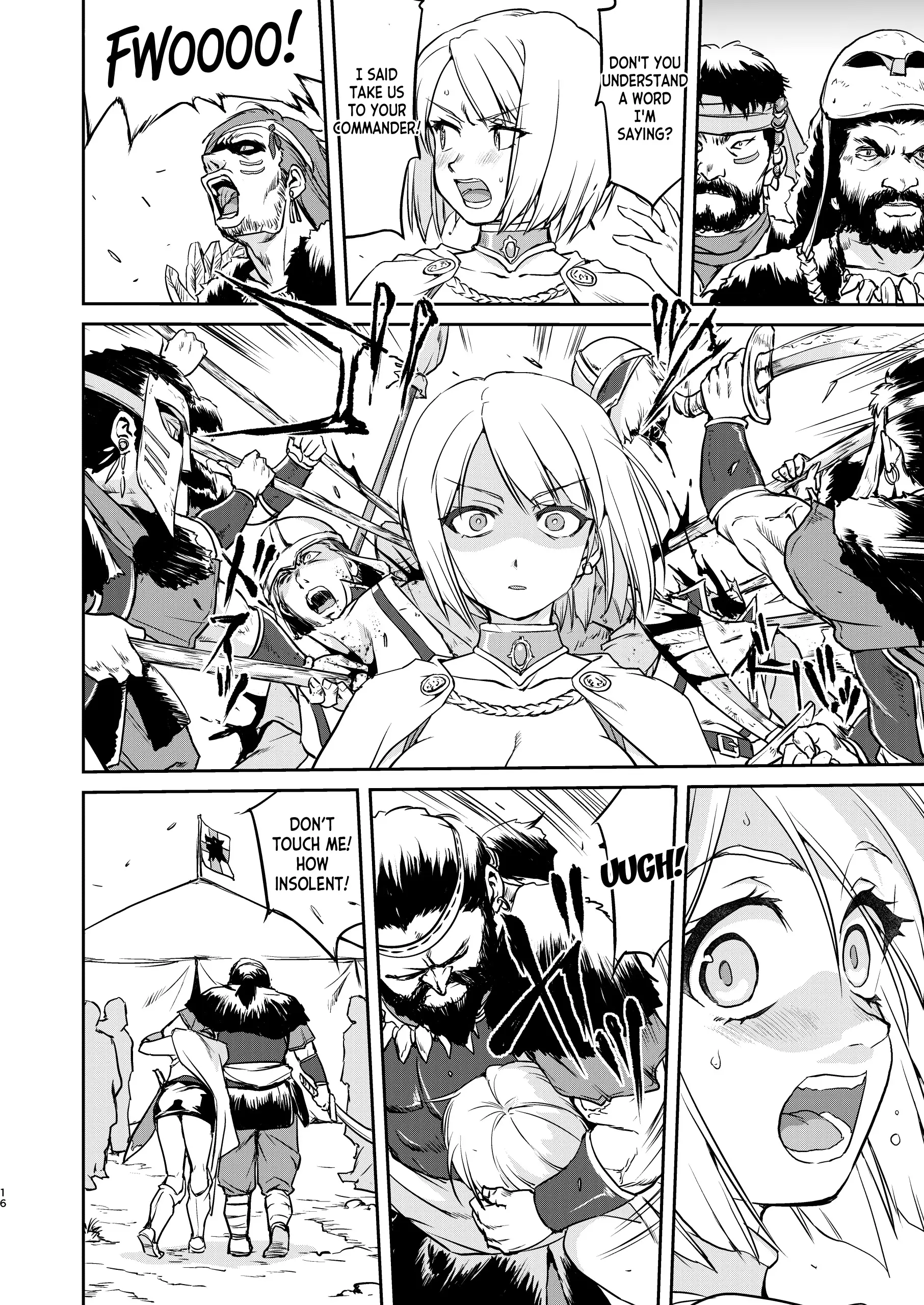 Her Majesty the Queen's surrender porn comic picture 16