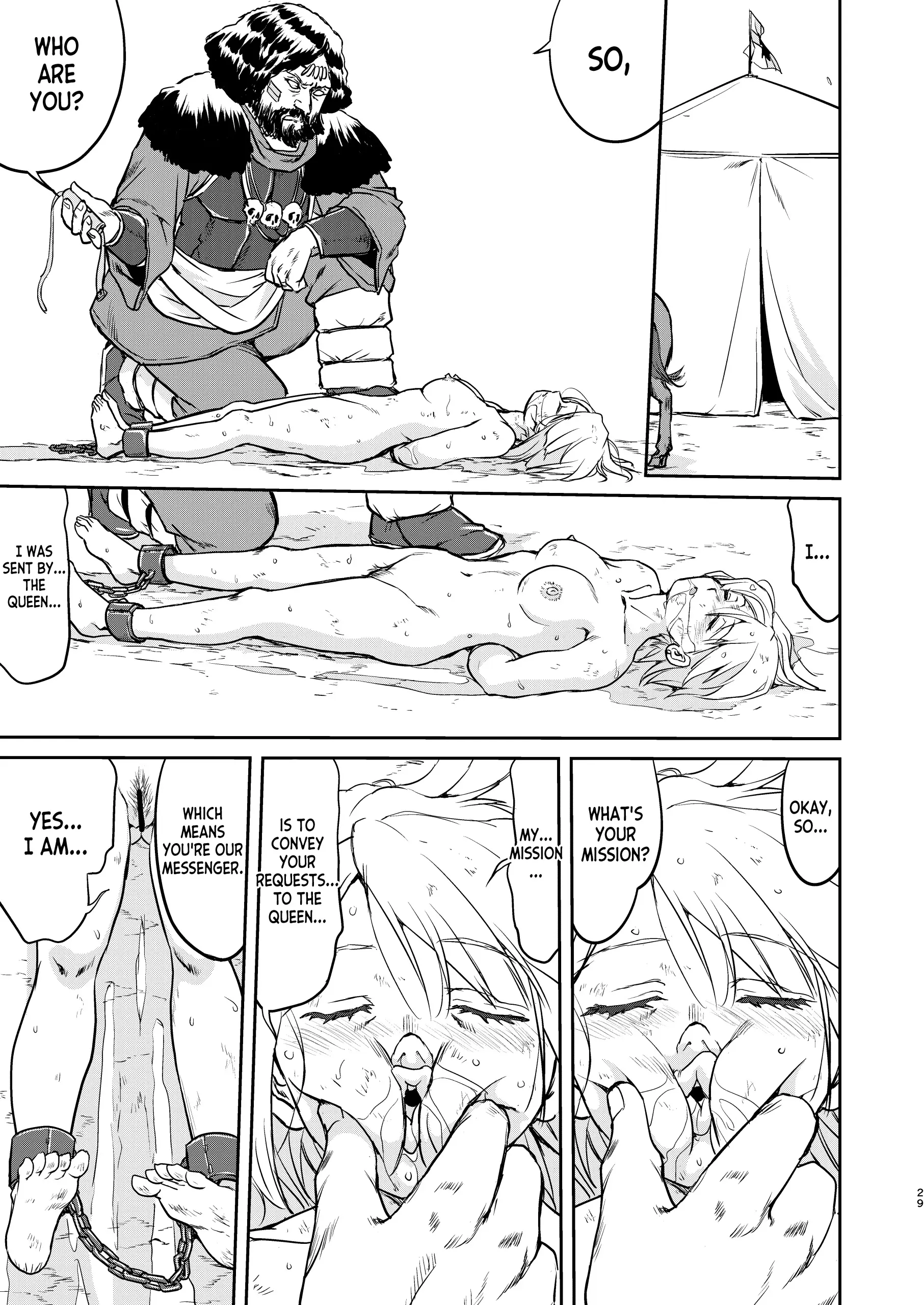 Her Majesty the Queen's surrender porn comic picture 29