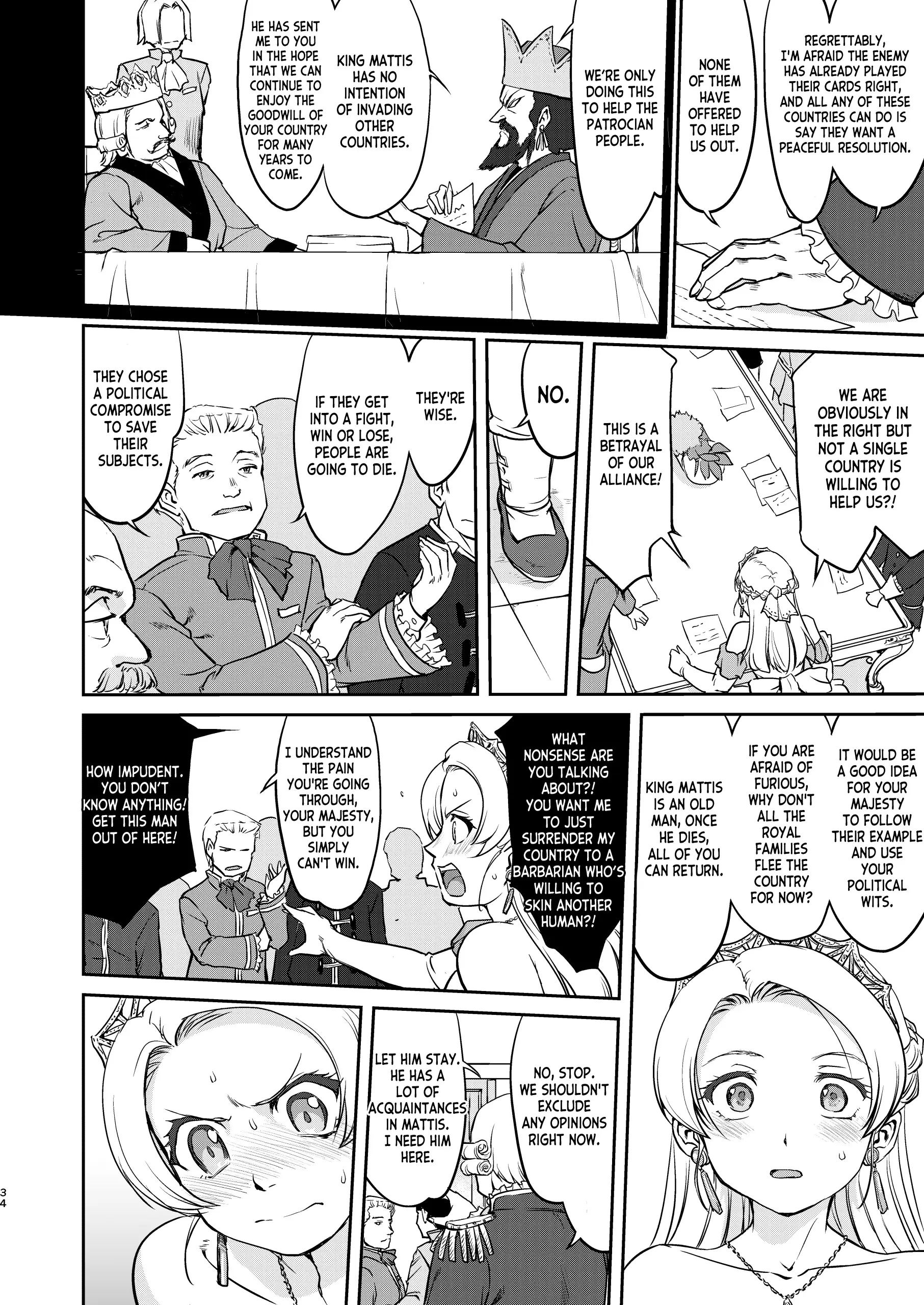 Her Majesty the Queen's surrender porn comic picture 34