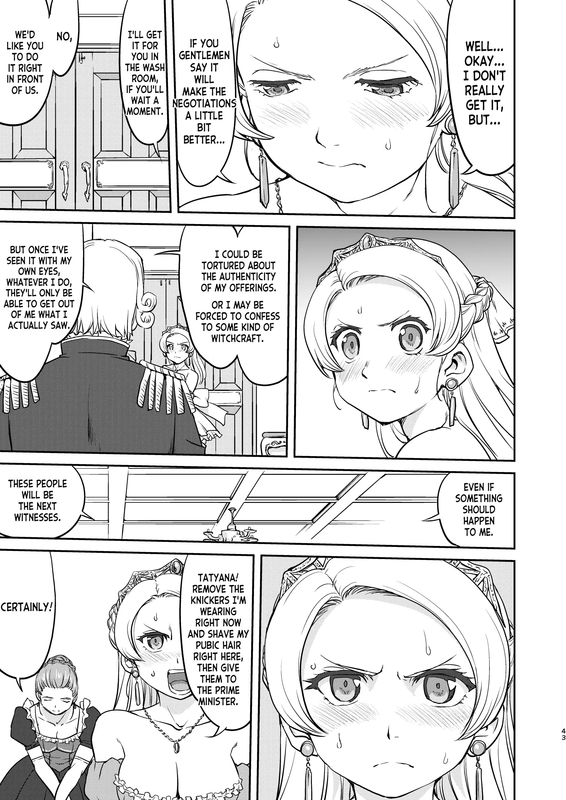 Her Majesty the Queen's surrender porn comic picture 43
