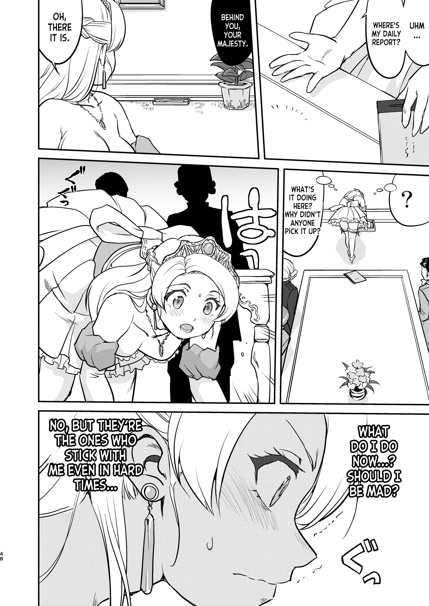 Her Majesty the Queen's surrender porn comic picture 48
