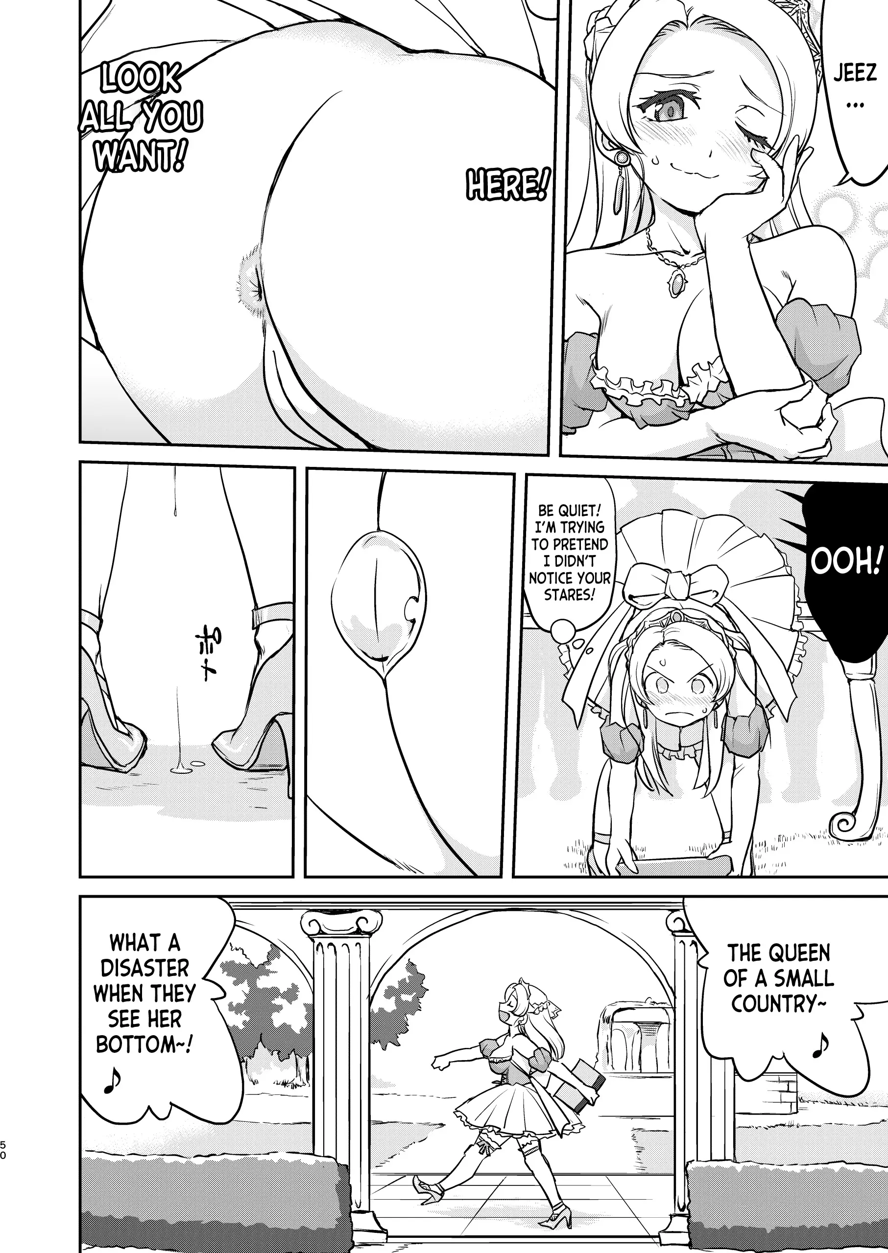 Her Majesty the Queen's surrender porn comic picture 50