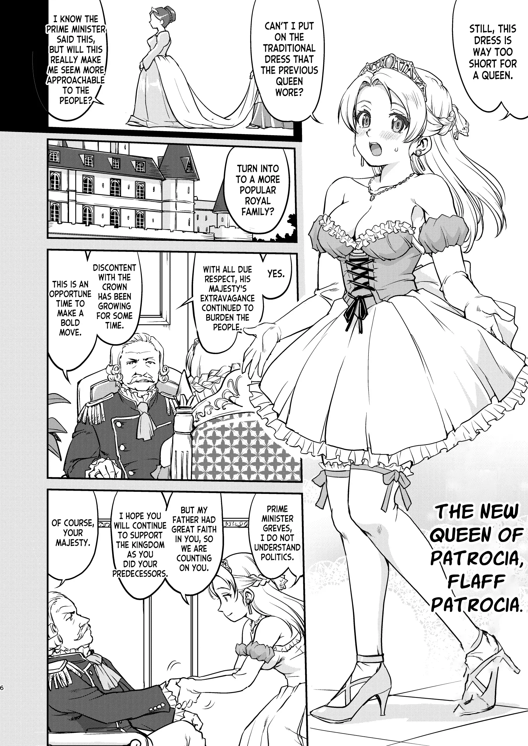 Her Majesty the Queen's surrender porn comic picture 6