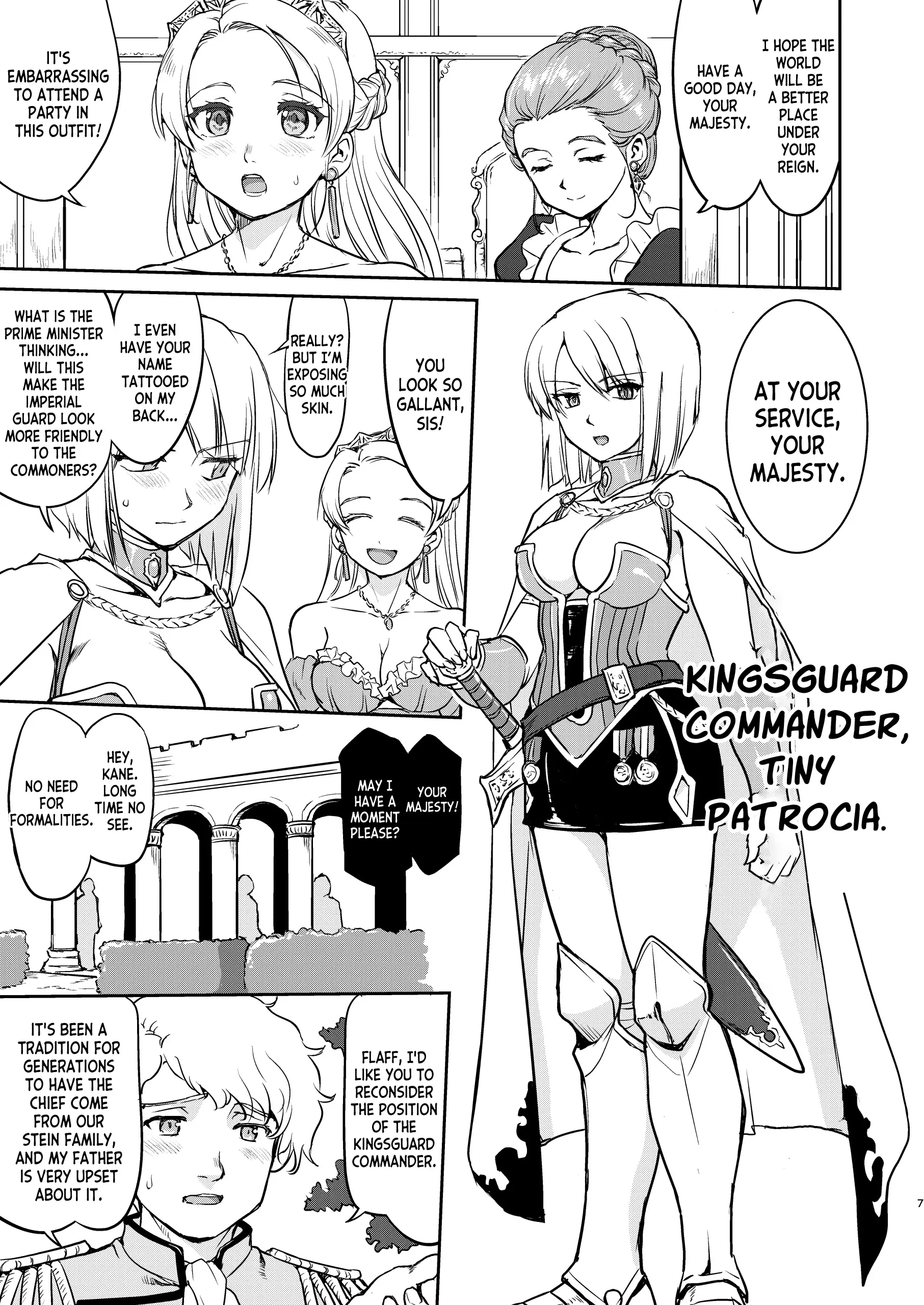 Her Majesty the Queen's surrender porn comic picture 7