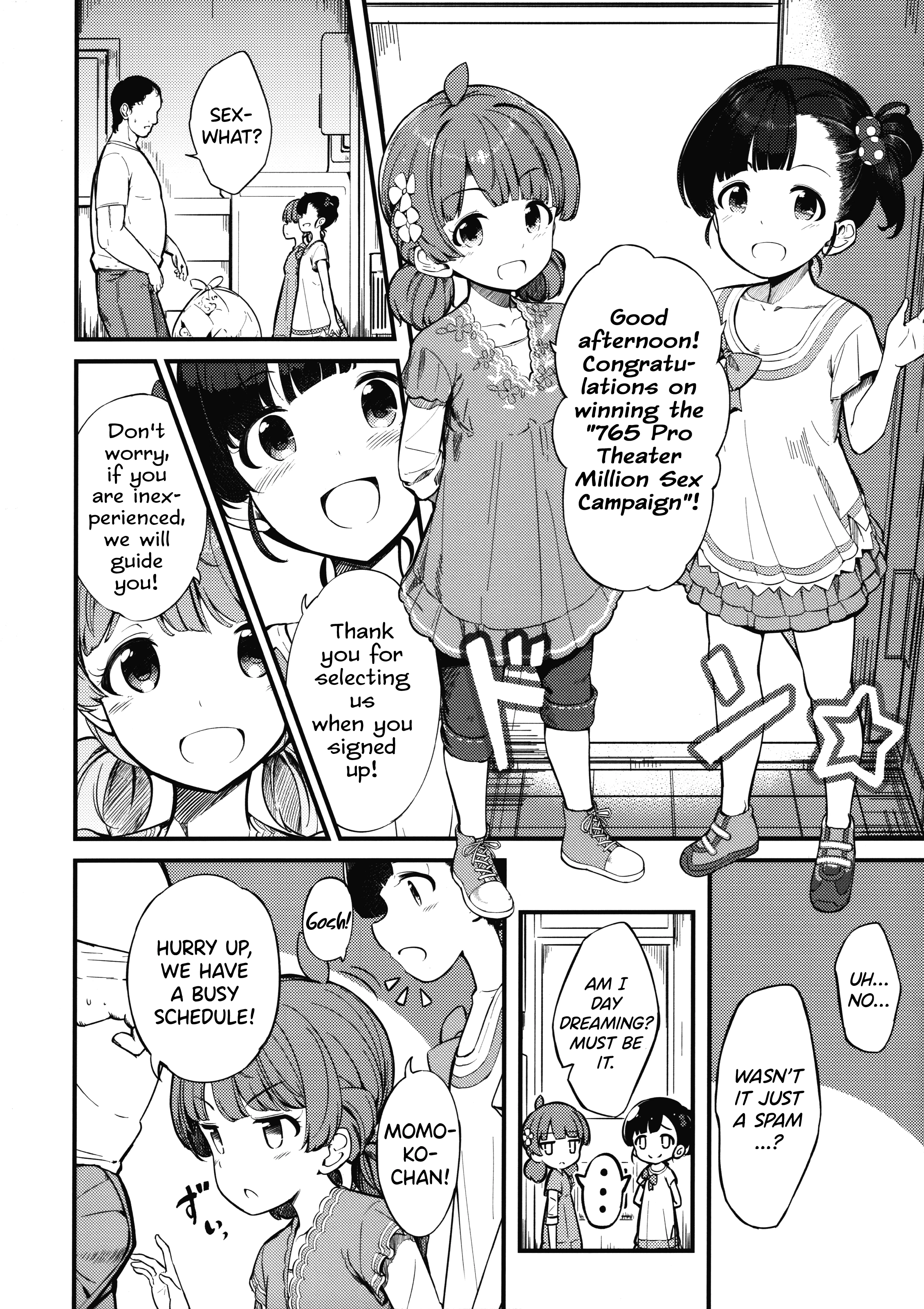 Here Come Iku & Momo! porn comic picture 2