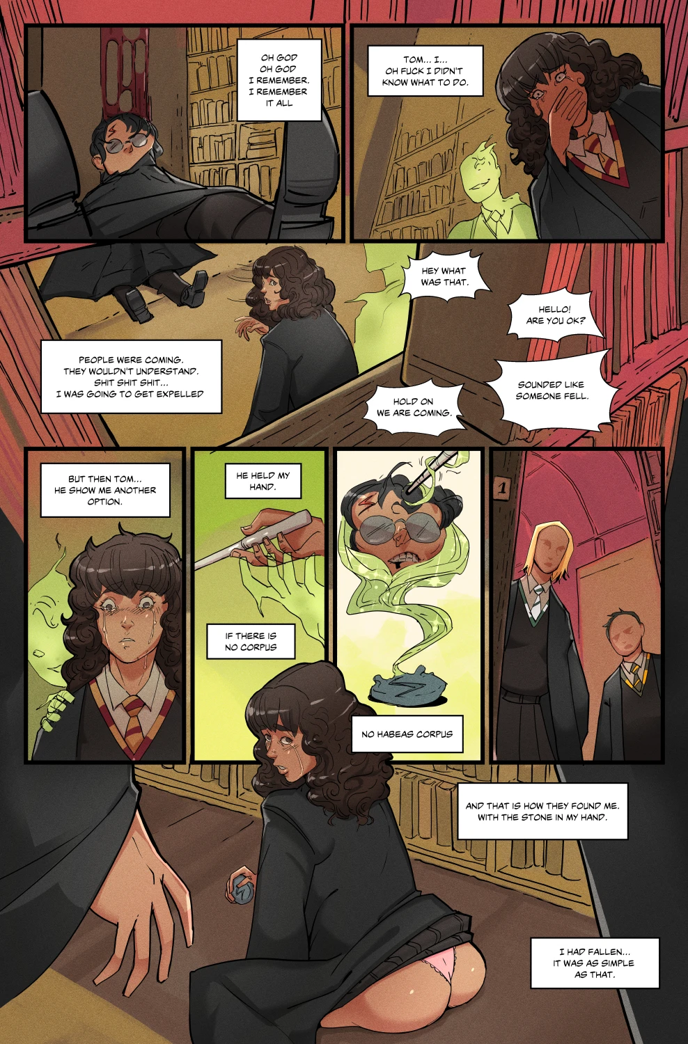 Hermione Granger and the Whorecrux: Part 1 porn comic picture 10