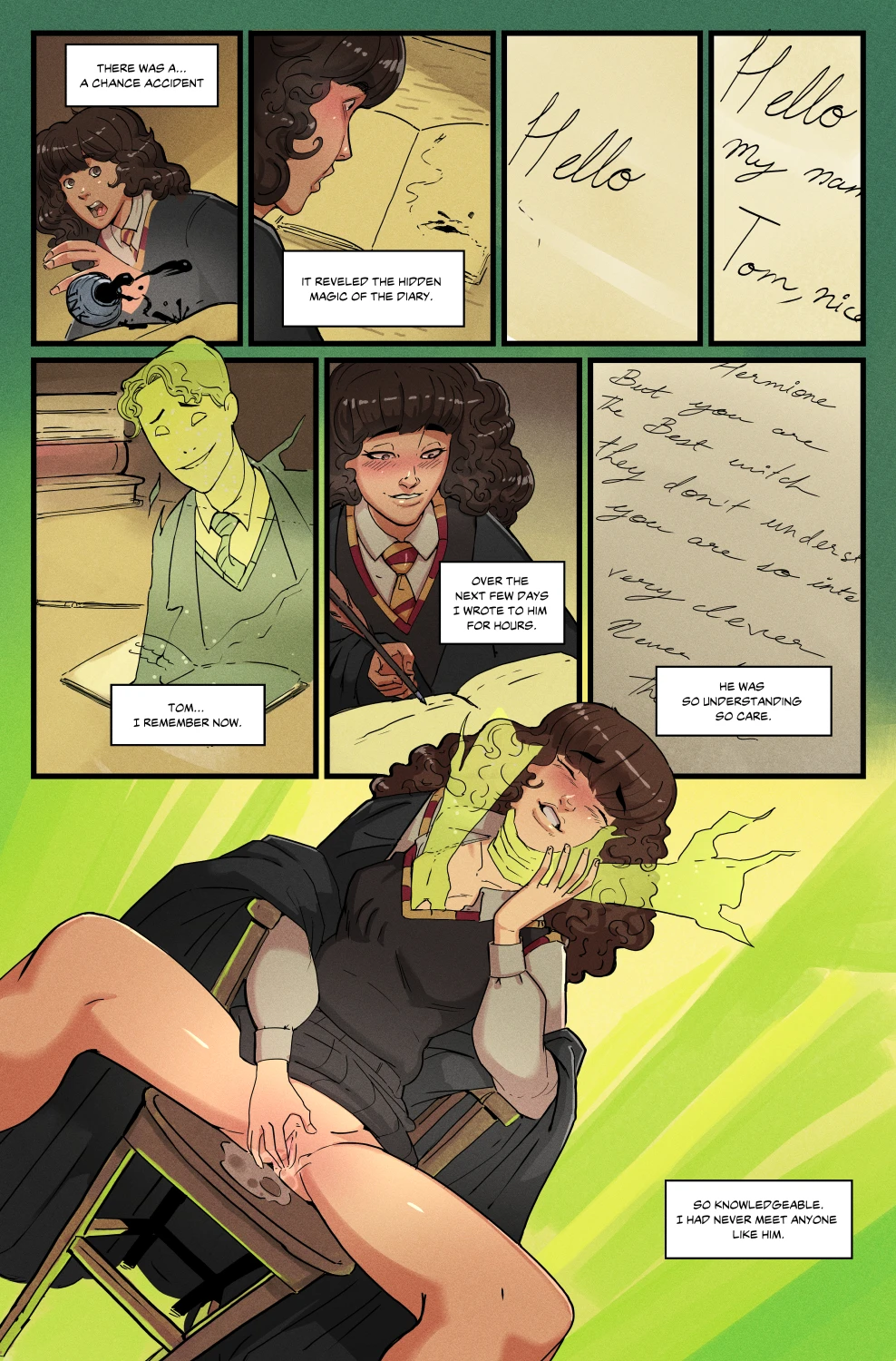 Hermione Granger and the Whorecrux: Part 1 porn comic picture 8