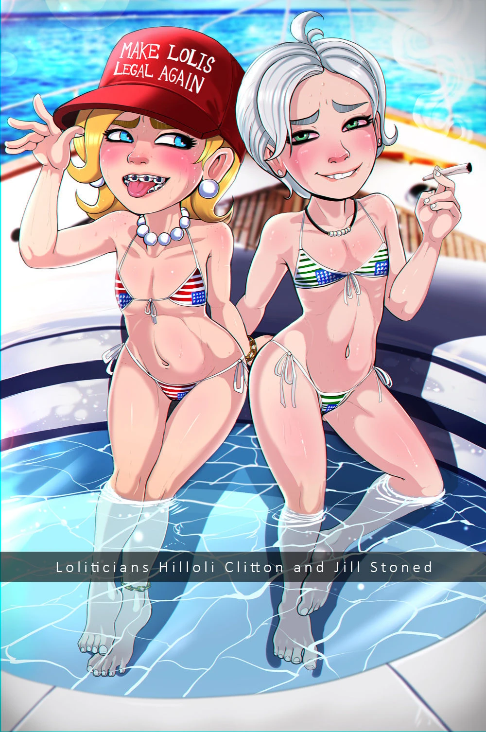 Hillole Clitton porn comic picture 7