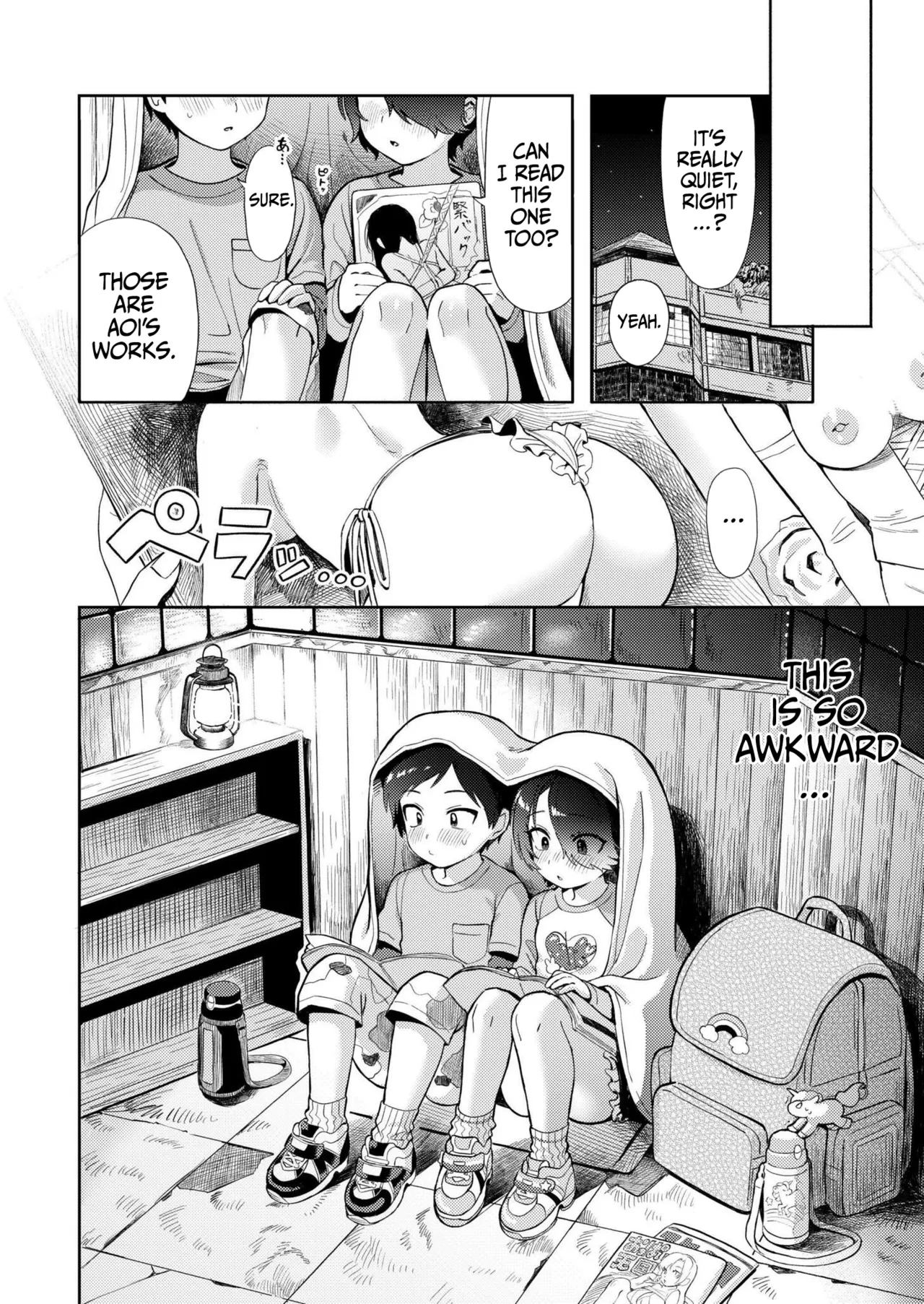Himitsugoto | Secret Base porn comic picture 15