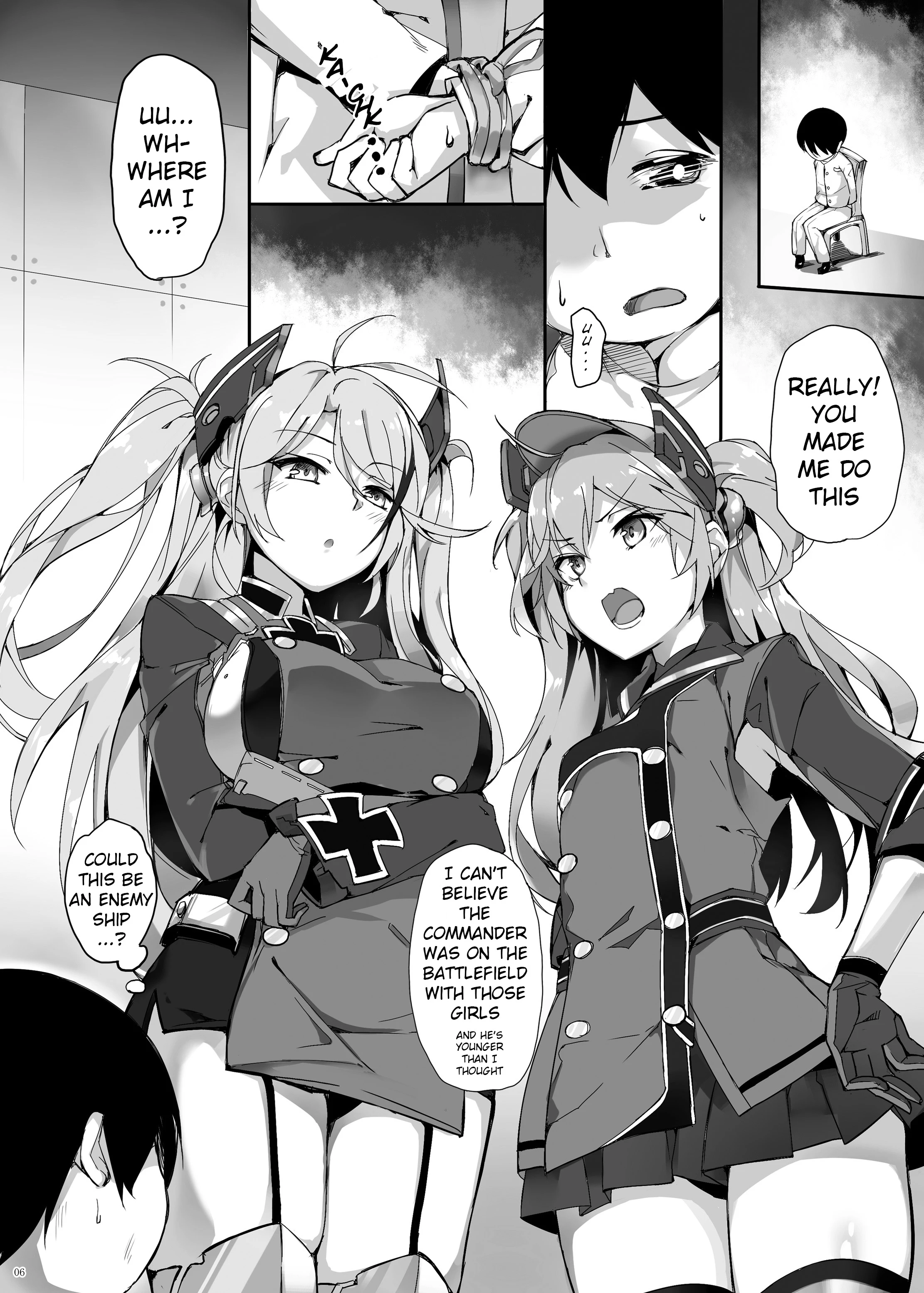 Hipper Shimai no Shota Sakusei Jinmon porn comic picture 3