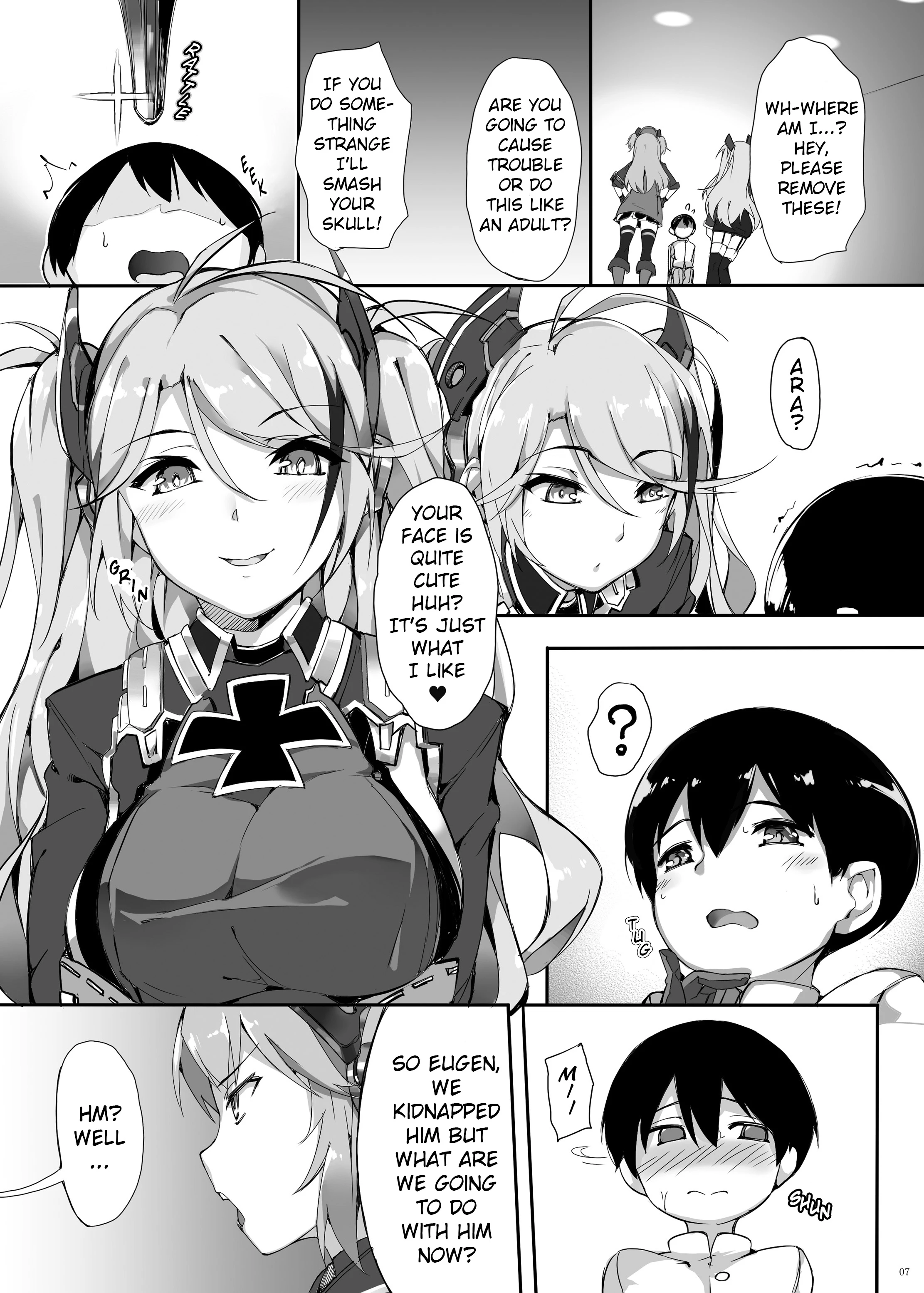 Hipper Shimai no Shota Sakusei Jinmon porn comic picture 4