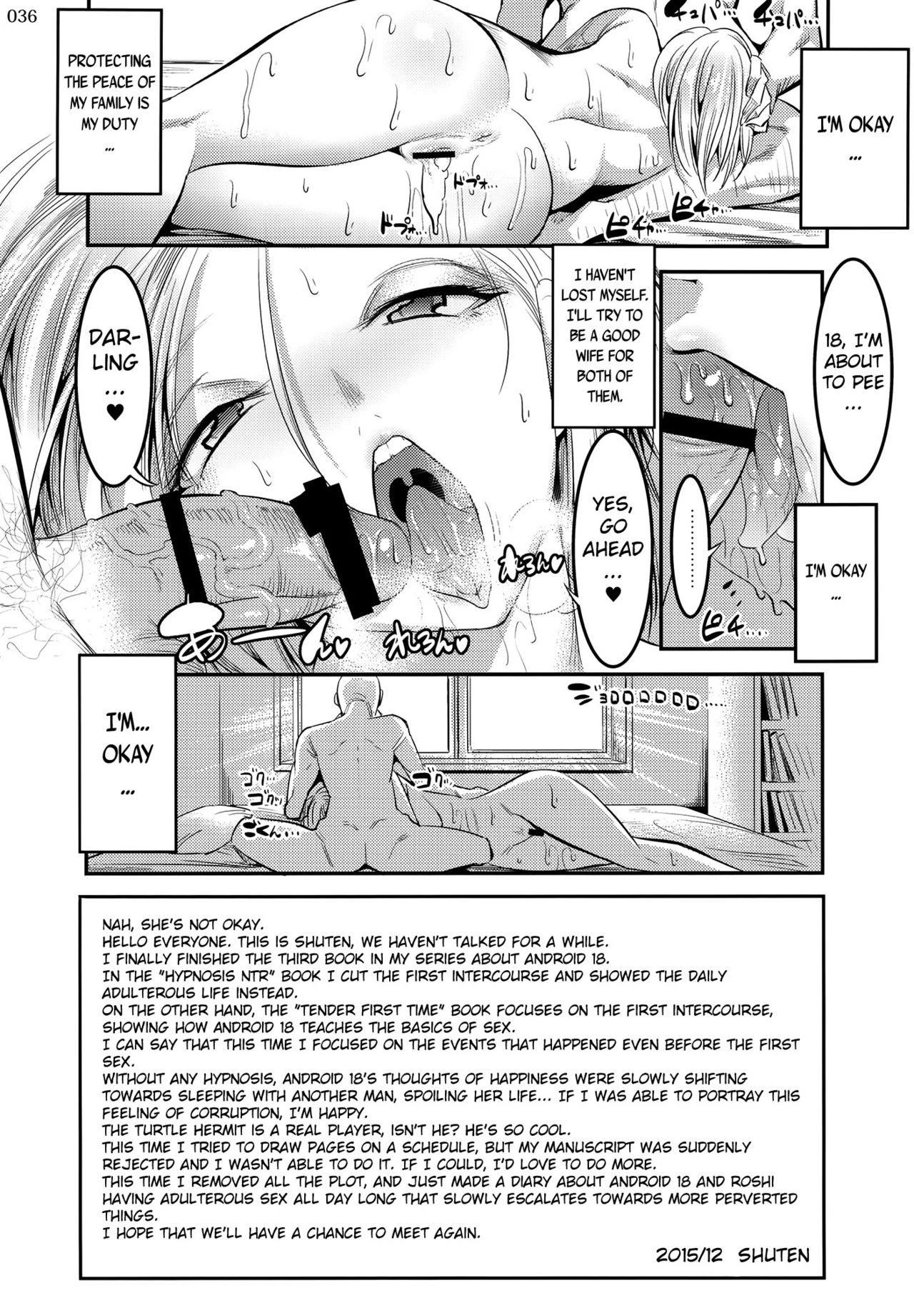Hiru wa Krillin no Tsuma porn comic picture 35