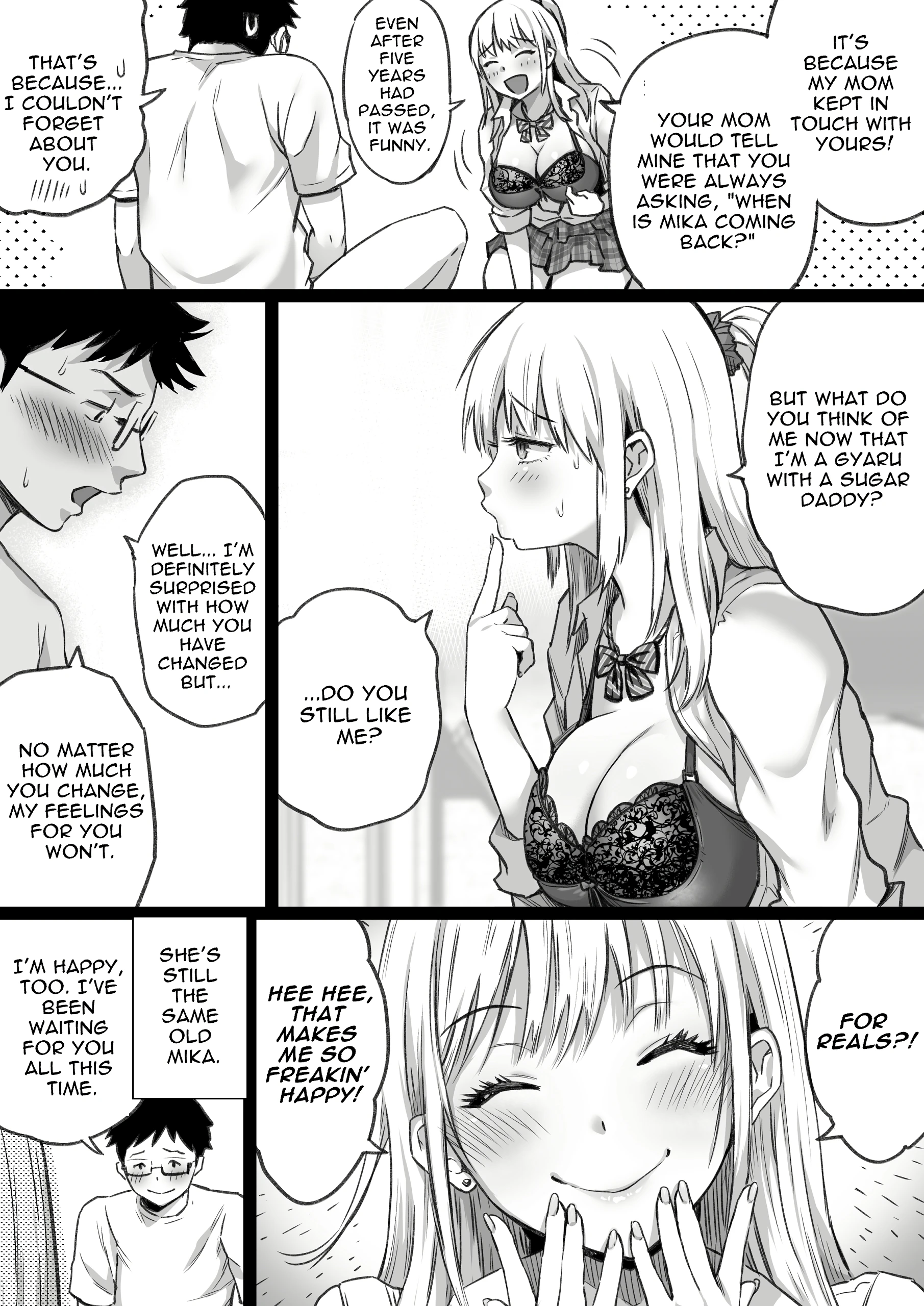 Hisashiburi ni Saikai shita Osananajimi porn comic picture 20