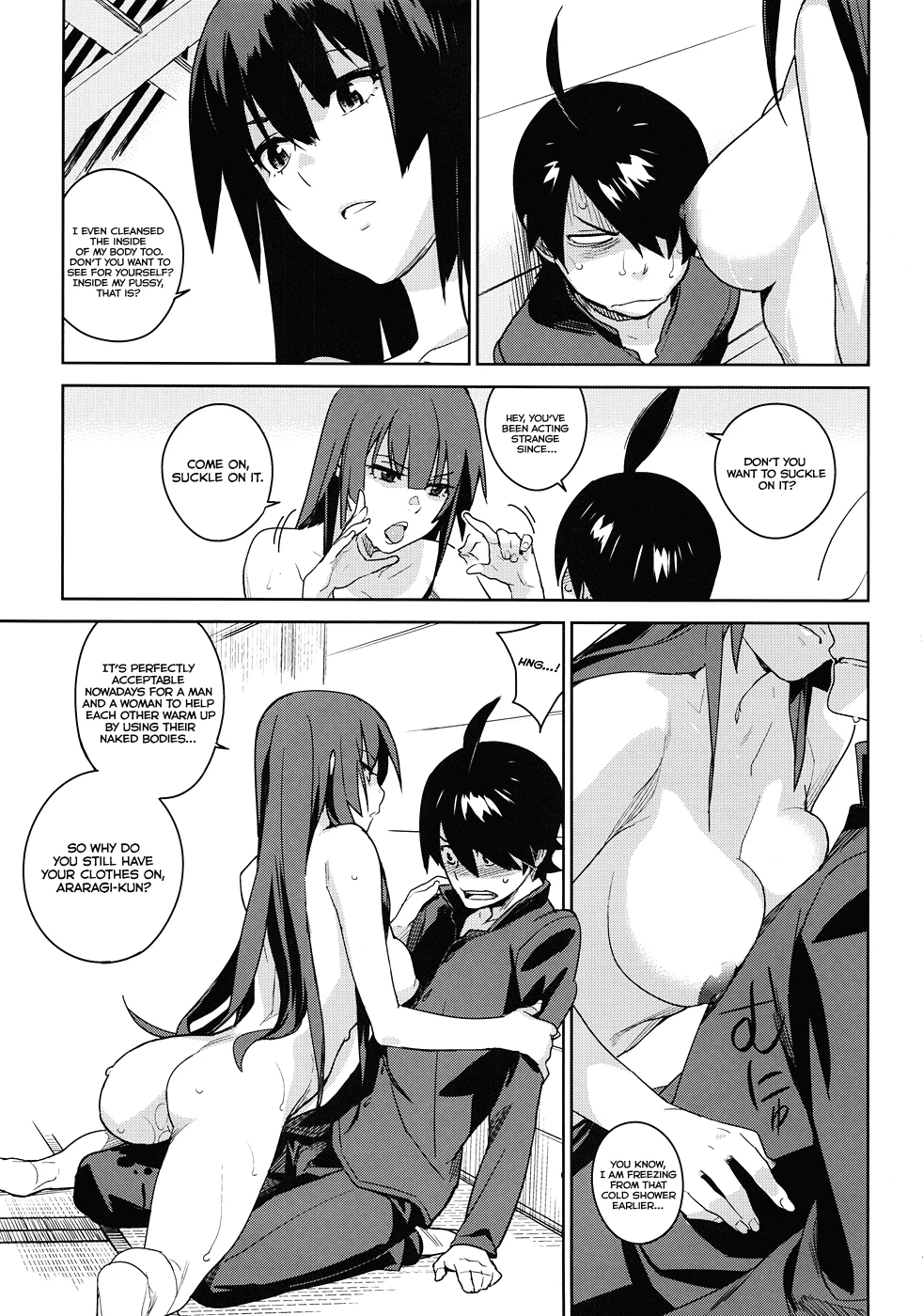 Hitagi Frog porn comic picture 11