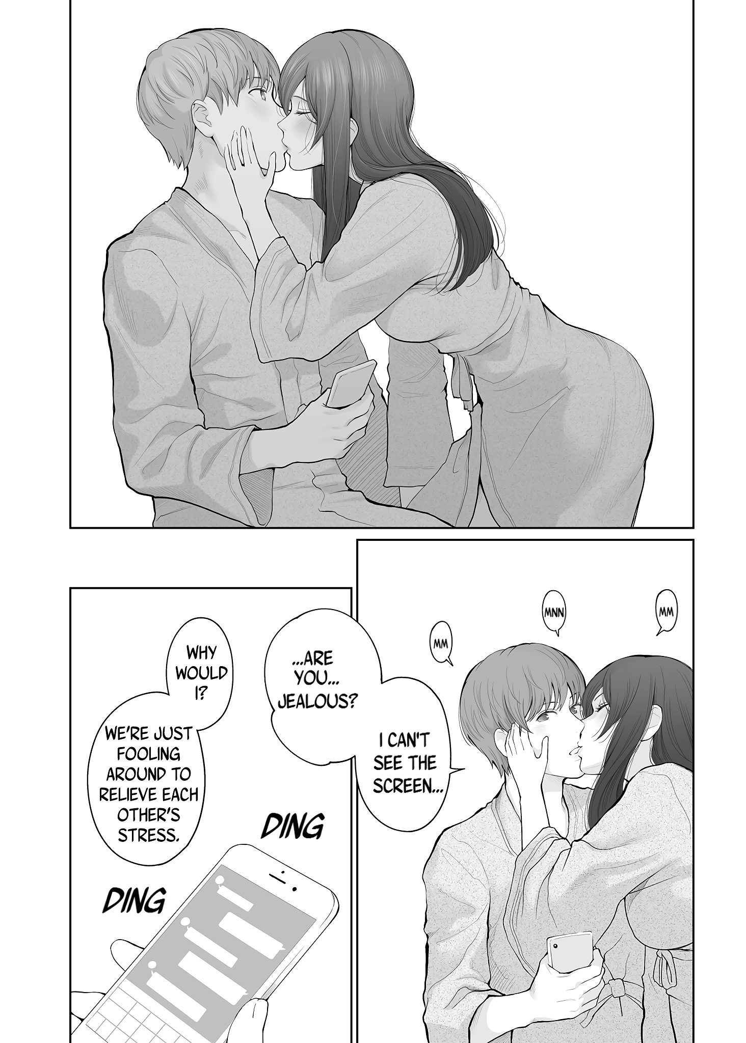 Hoka no Otoko to Kekkon Shitara Anata no Kodane Kureru_ porn comic picture 26