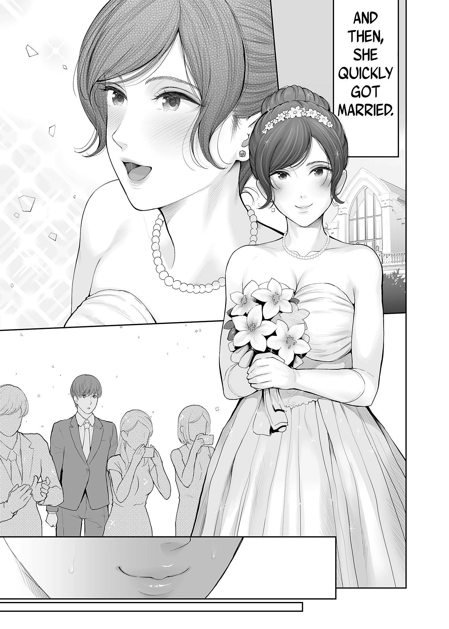 Hoka no Otoko to Kekkon Shitara Anata no Kodane Kureru_ porn comic picture 35