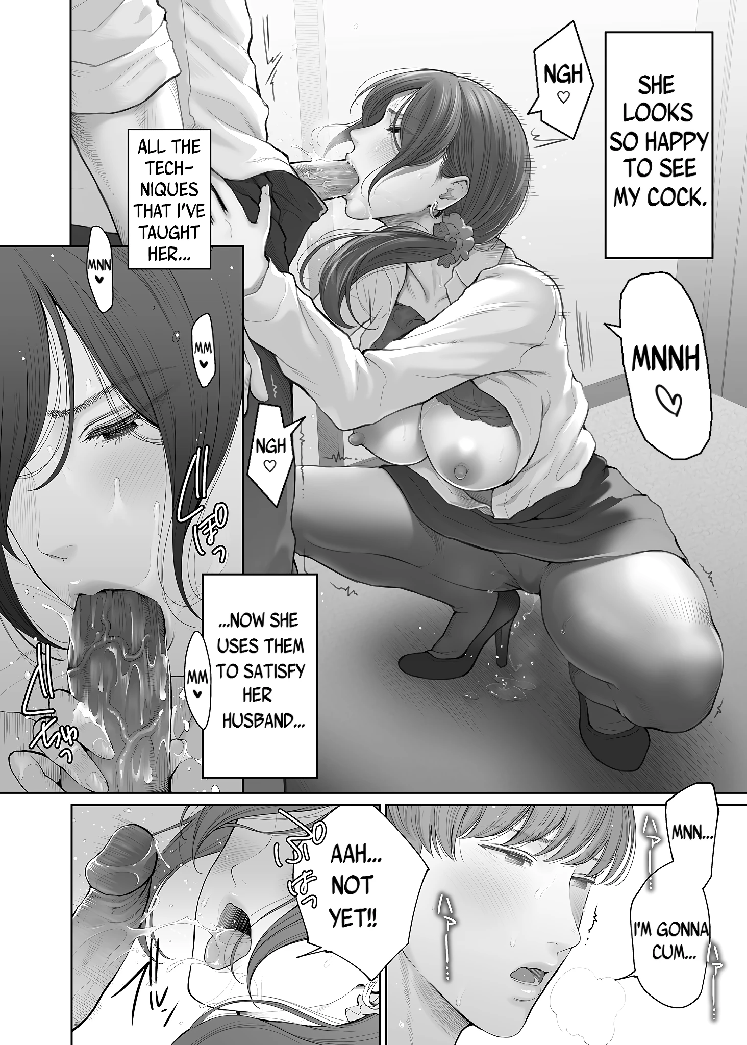 Hoka no Otoko to Kekkon Shitara Anata no Kodane Kureru_ porn comic picture 40