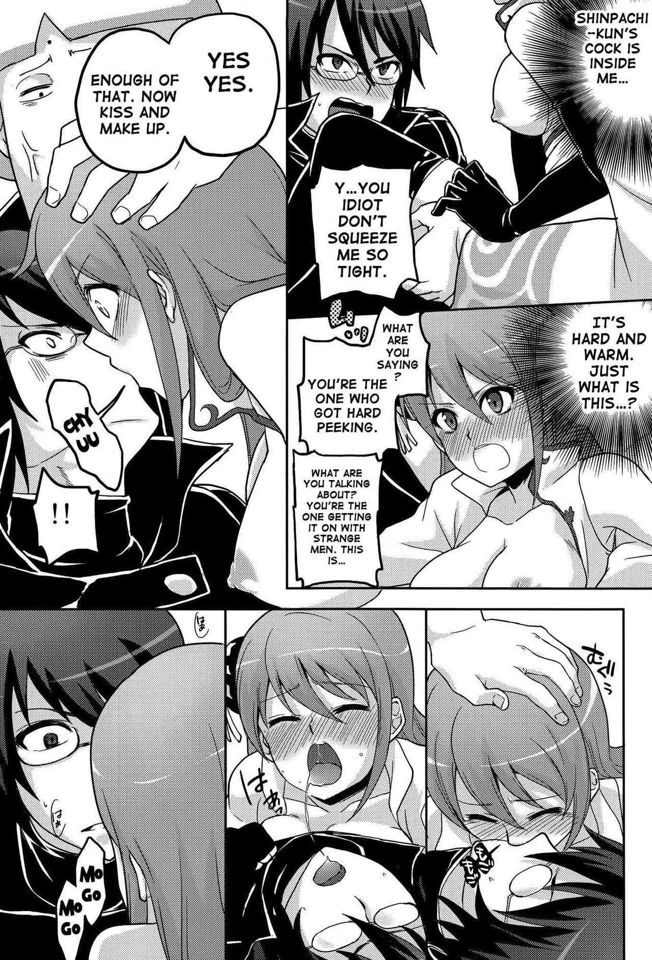 Hold on to the luggage porn comic picture 16