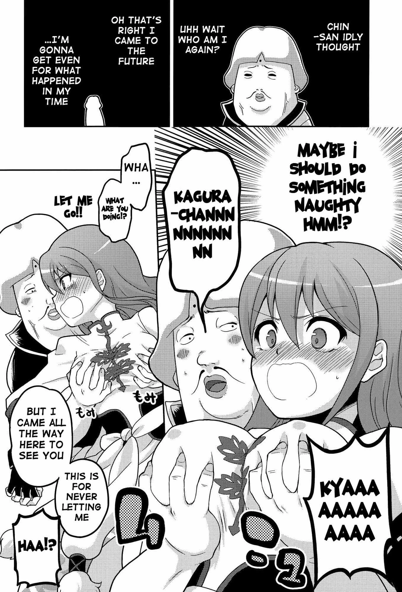 Hold on to the luggage porn comic picture 2