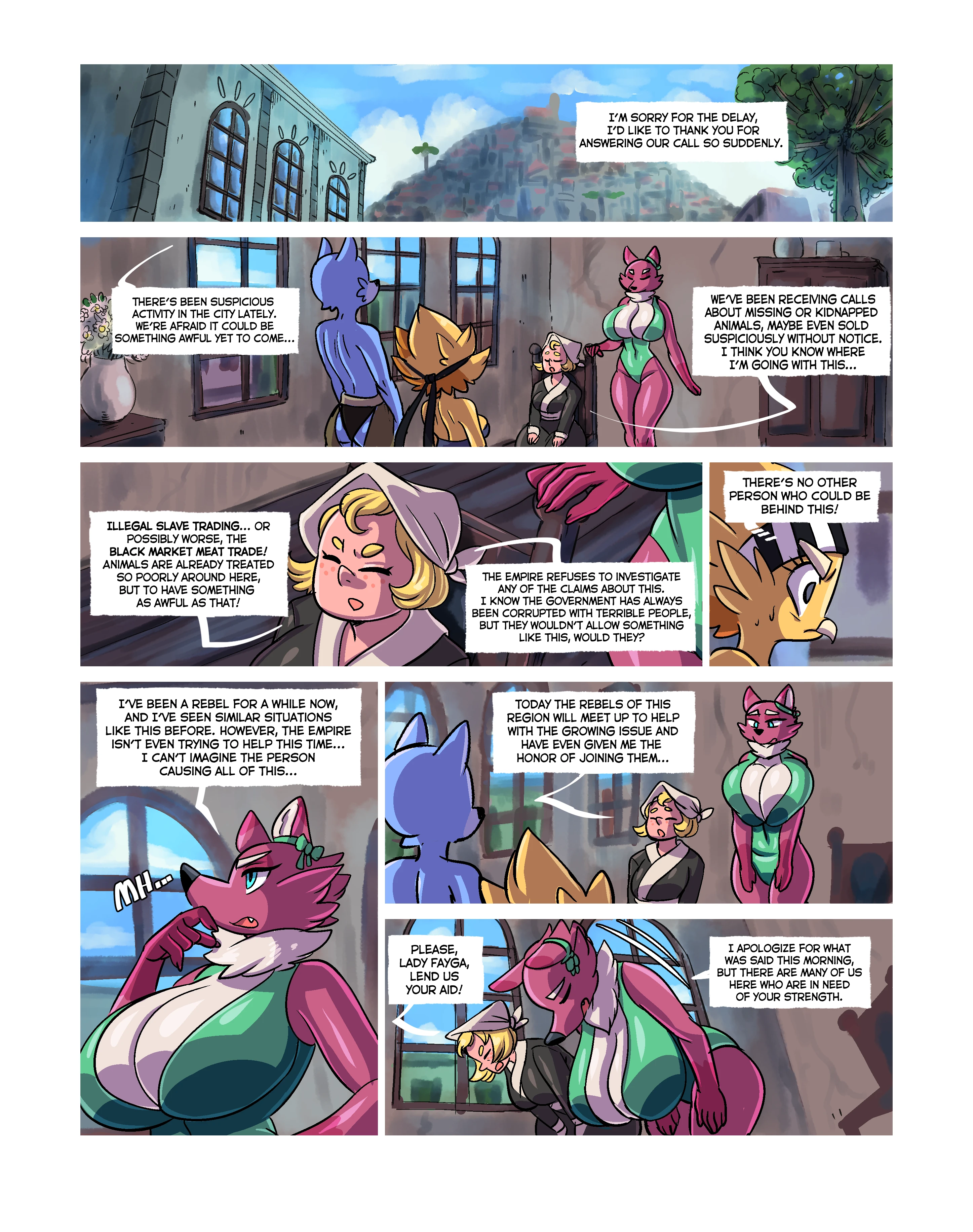 Holy Pinion porn comic picture 12