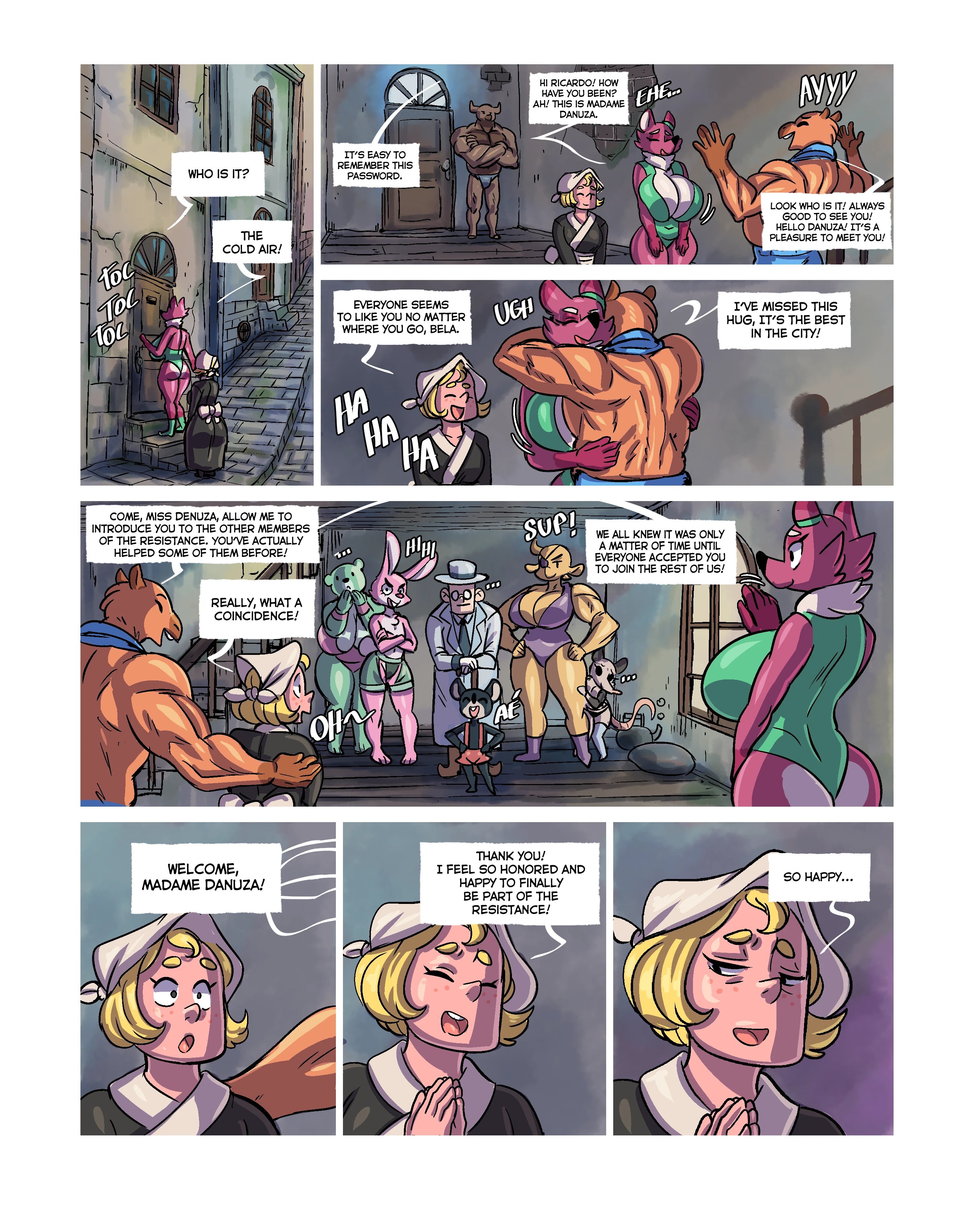 Holy Pinion porn comic picture 17