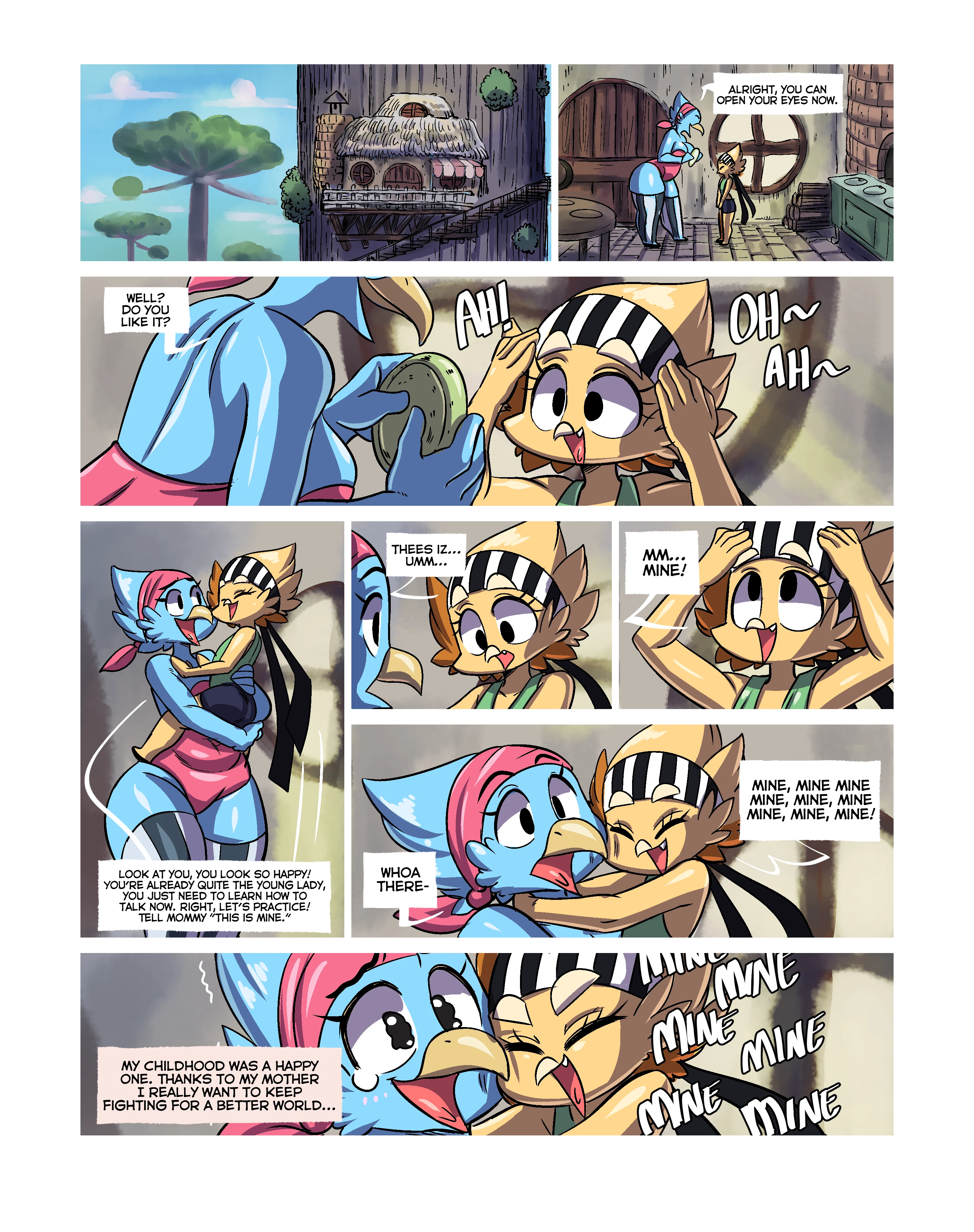 Holy Pinion porn comic picture 6