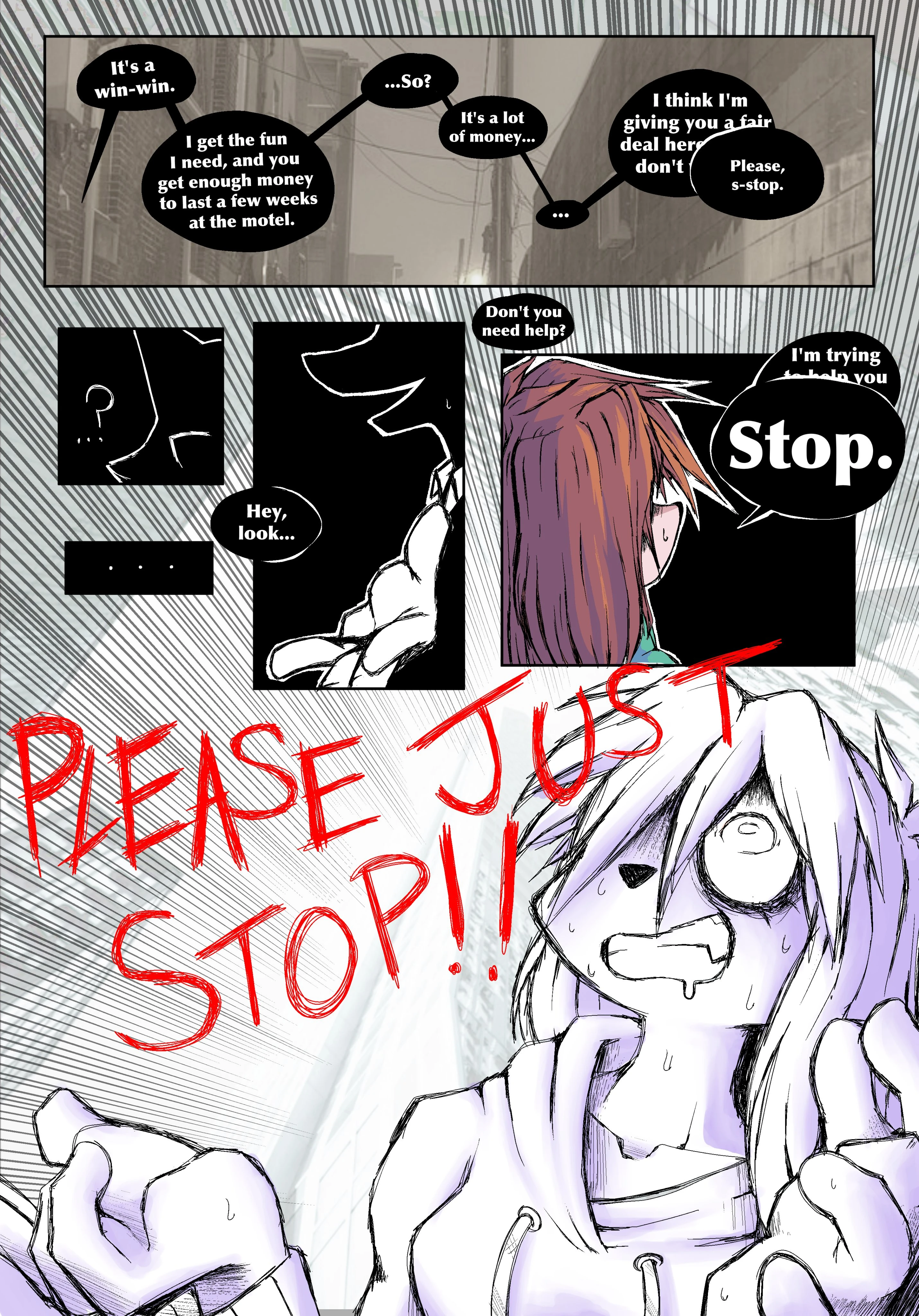 Homeless Dog porn comic picture 14