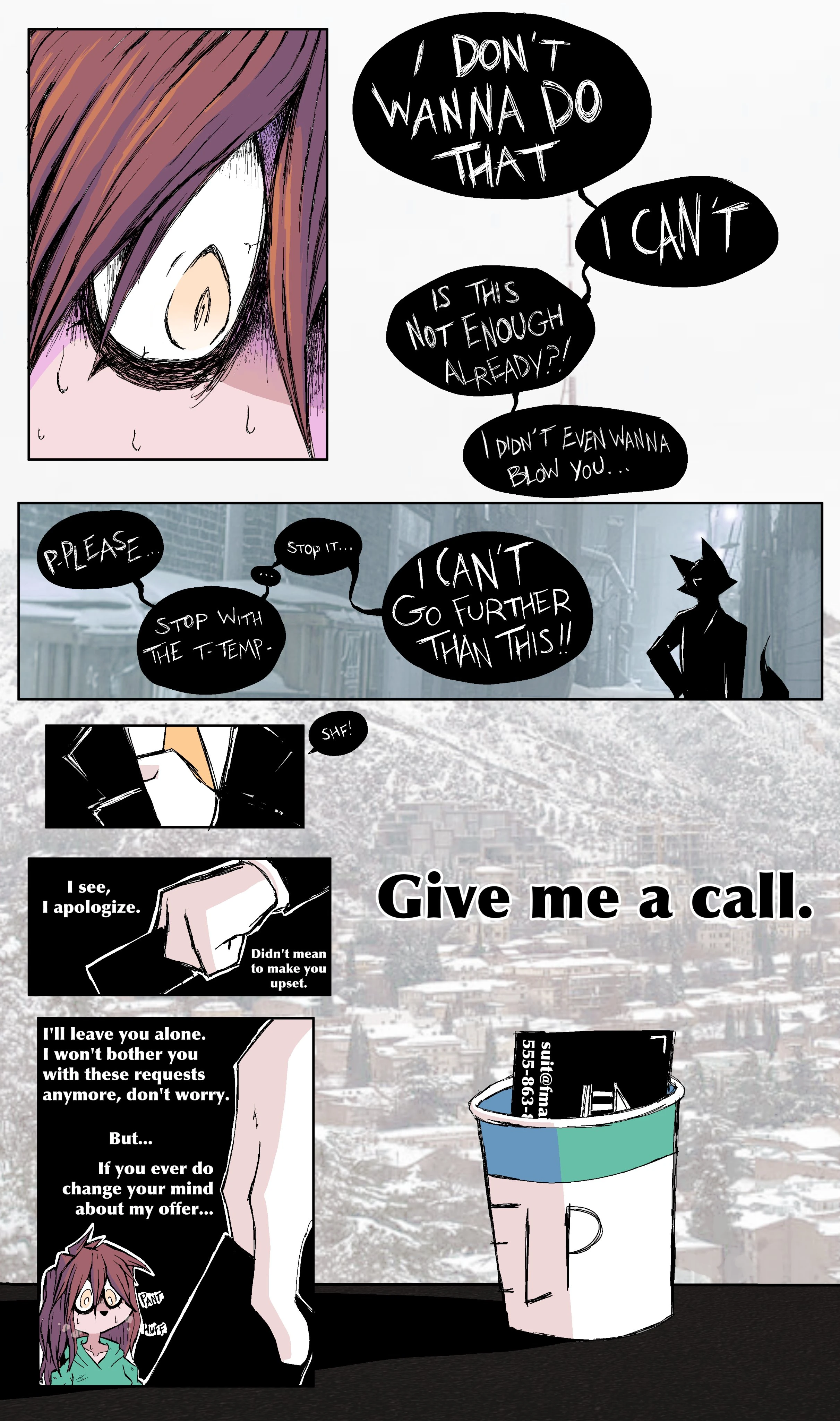 Homeless Dog porn comic picture 15